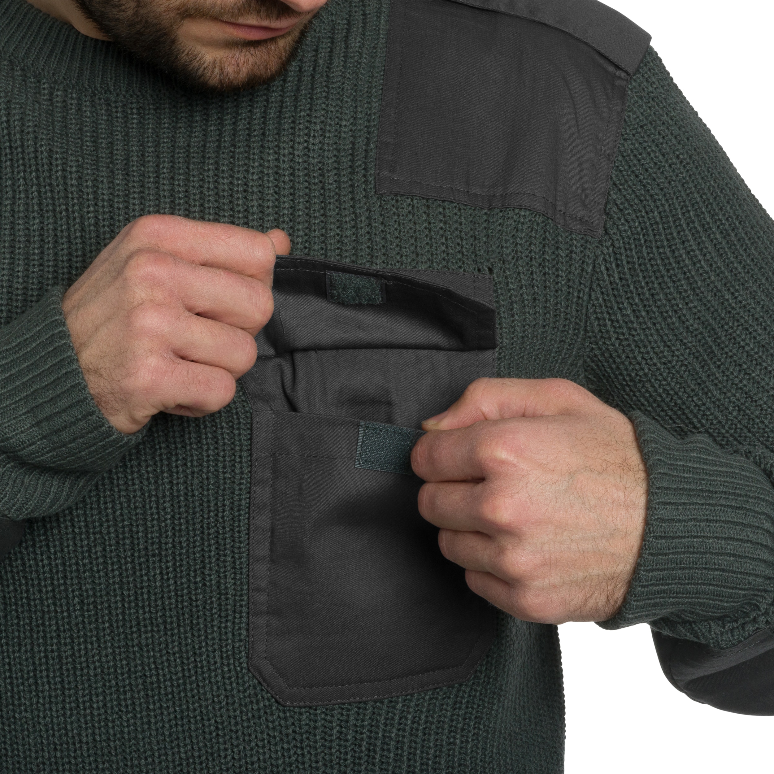 Brandit BW Pullover Neule - Anthracite