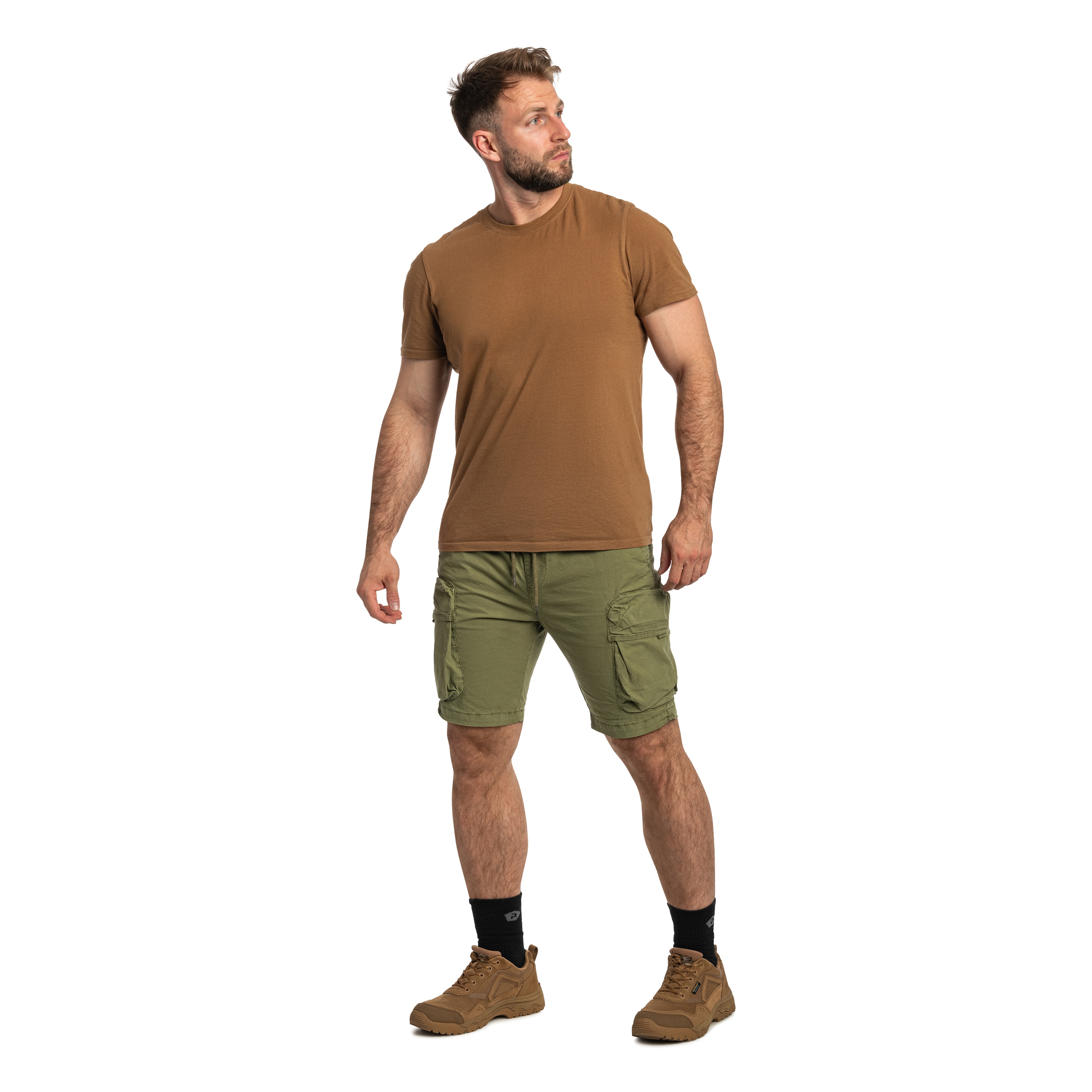 Alpha Industries Division Shorts - Olive