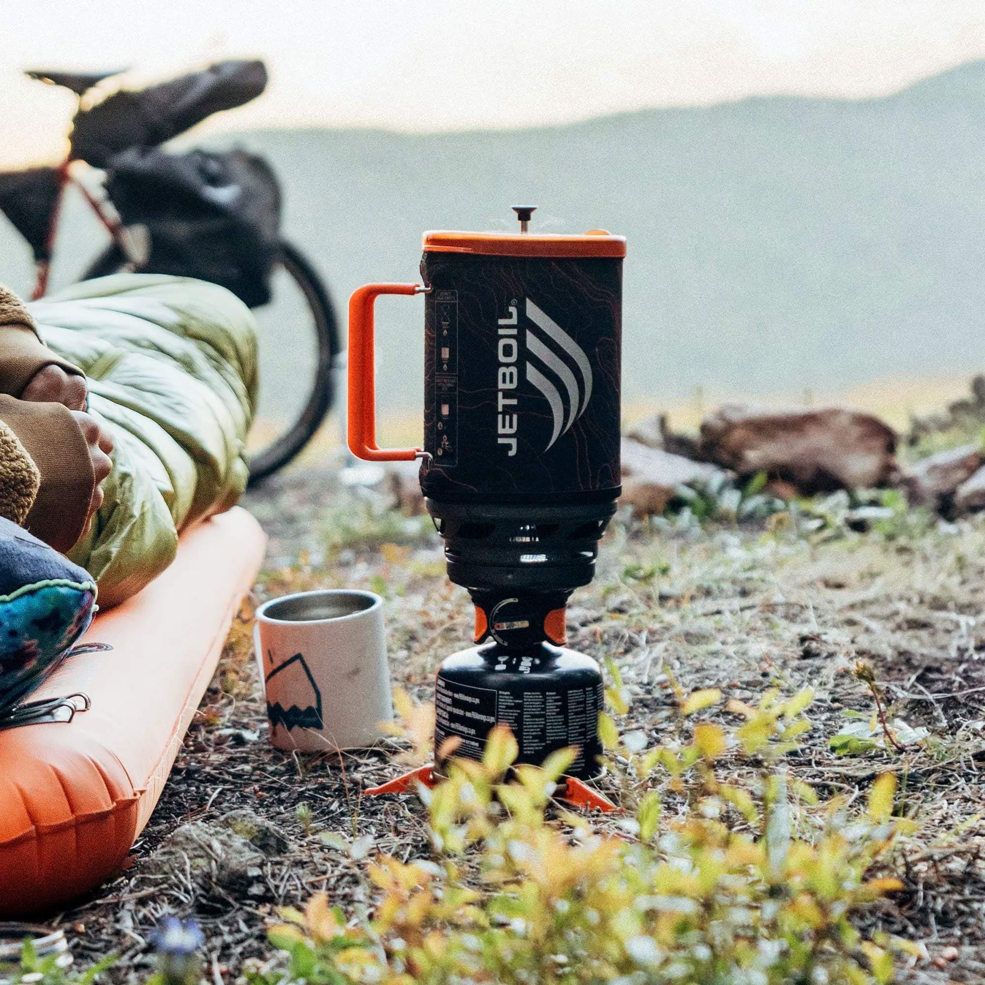 Jetboil Flash 2.0 Java Retkikeitin 1,8 l kattilalla - Topo
