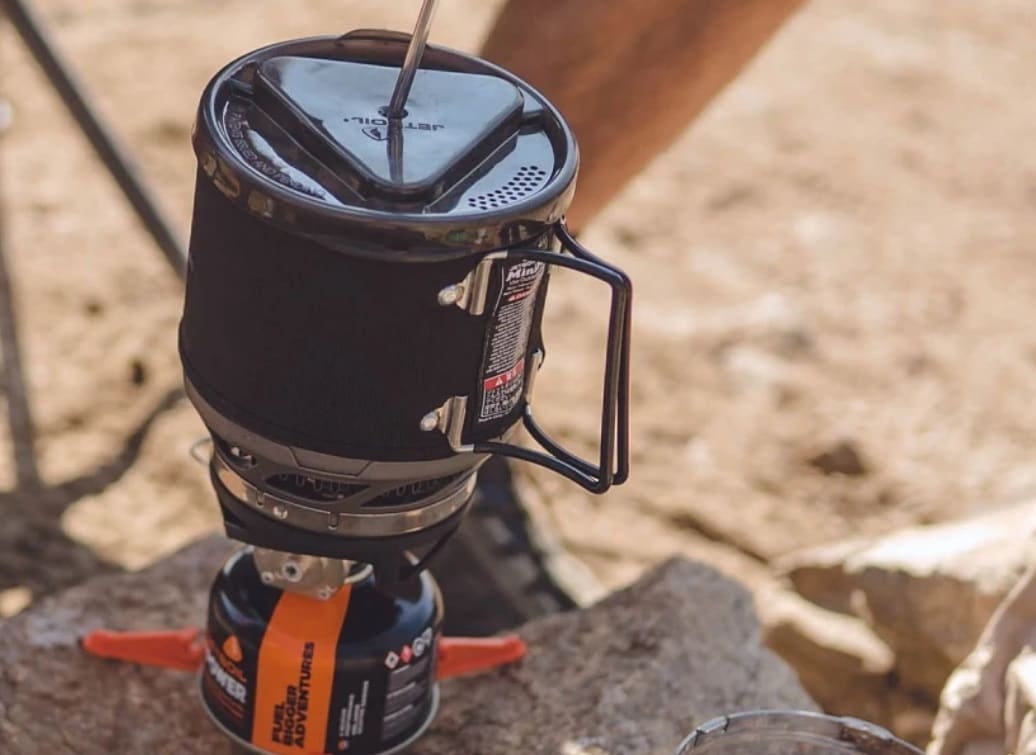 Jetboil Coffee Press Silicone Grande Kahviprässi - Black
