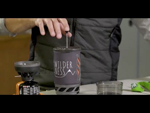 Jetboil Coffee Press Silicone Grande Kahviprässi - Black