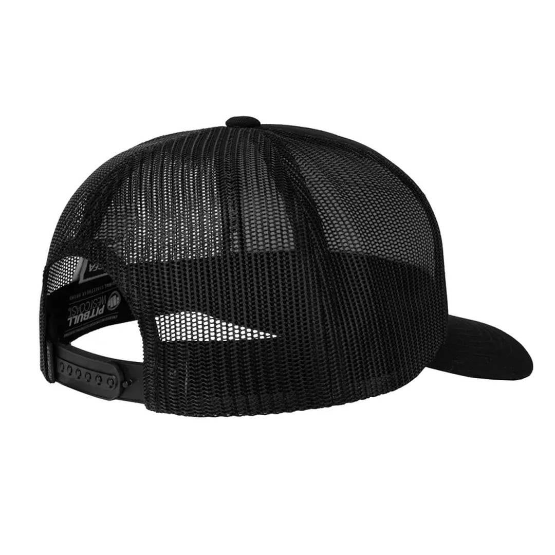 Pitbull Snapback Trucker Blood Dog lippis - Black