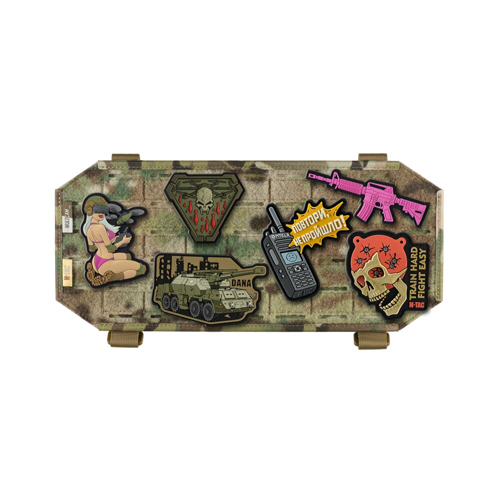 M-Tac MOLLE Elite Paneli Tarramerkeille 345 x 150 mm - MultiCam