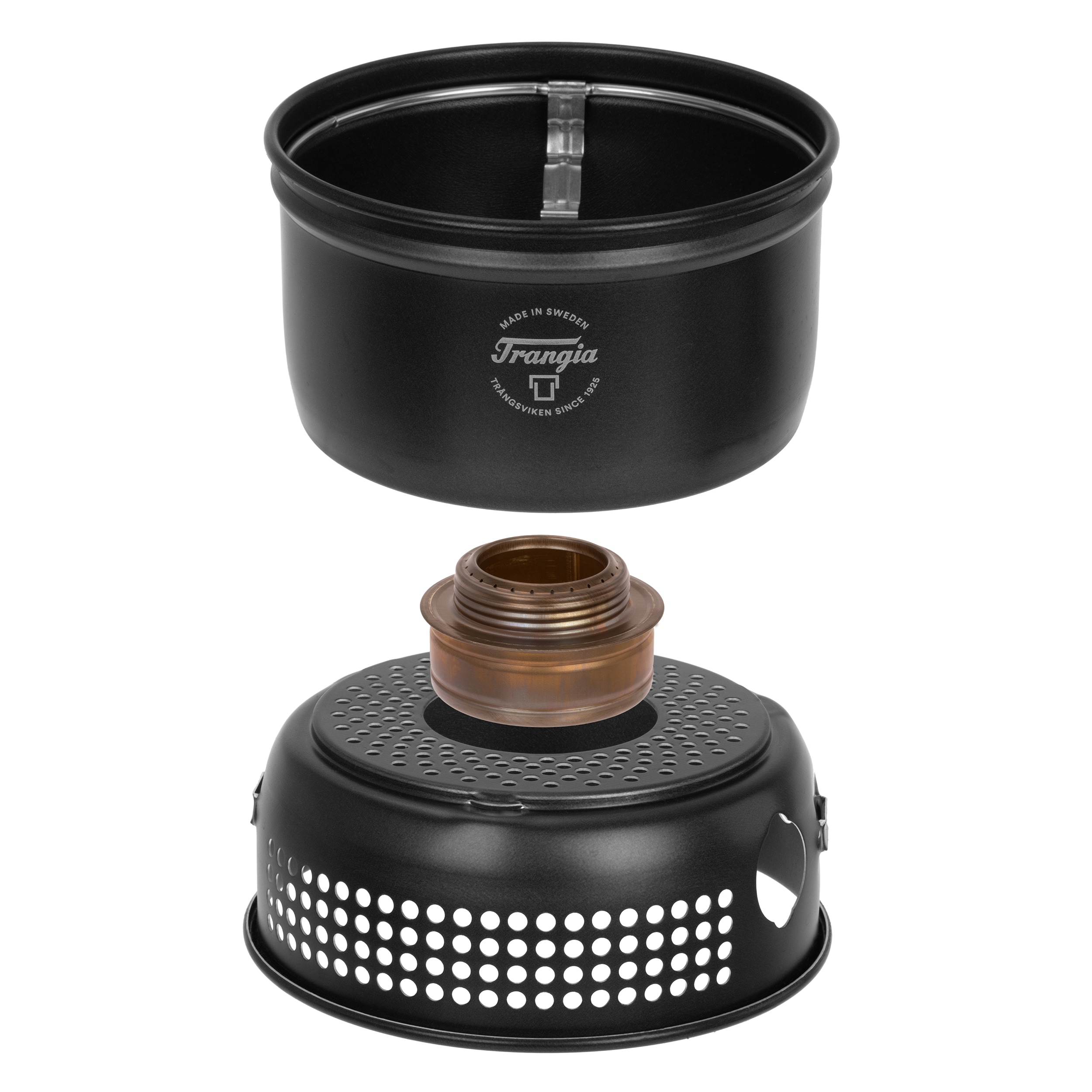 Trangia Stove 37-5 UL Retkikeitinsarja ja Astiat - Black