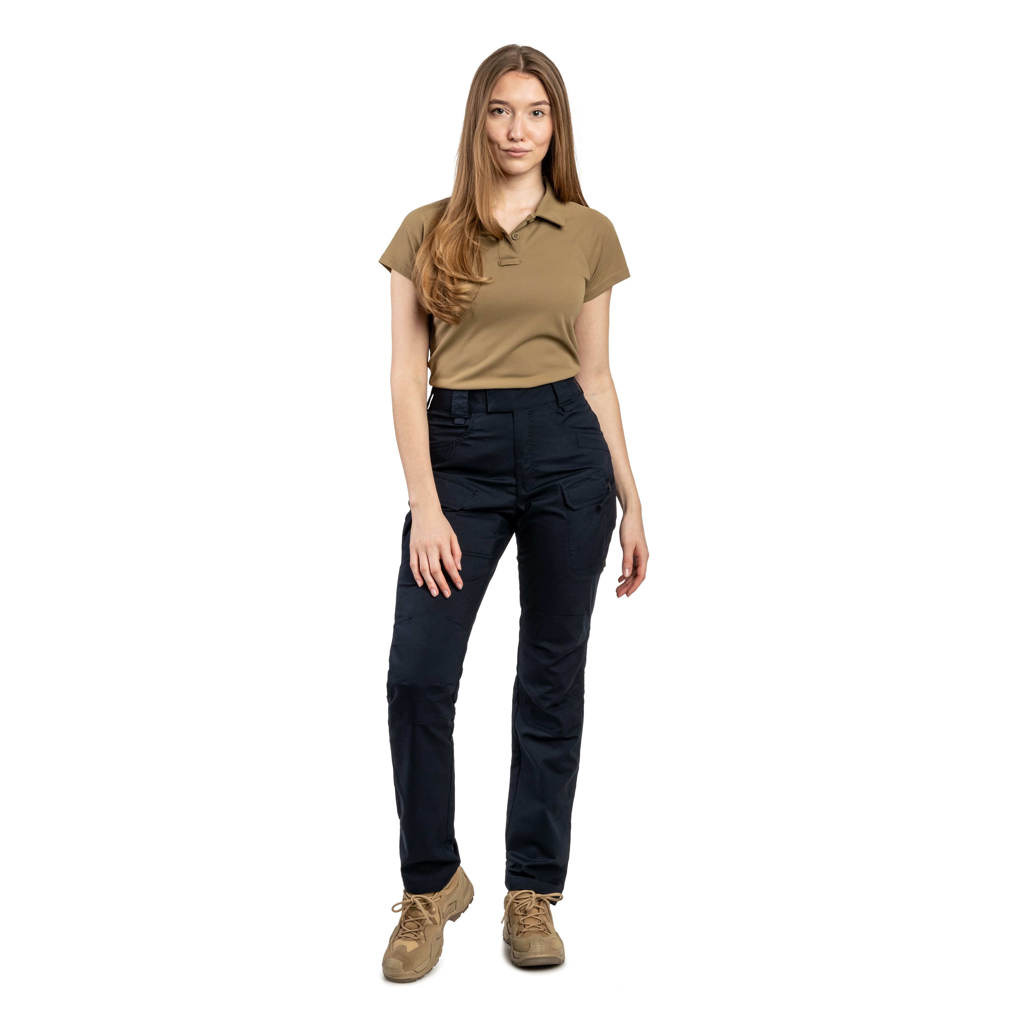 Helikon-Tex UTP PolyCotton Stretch Rip-Stop Naisten Housut - Navy Blue