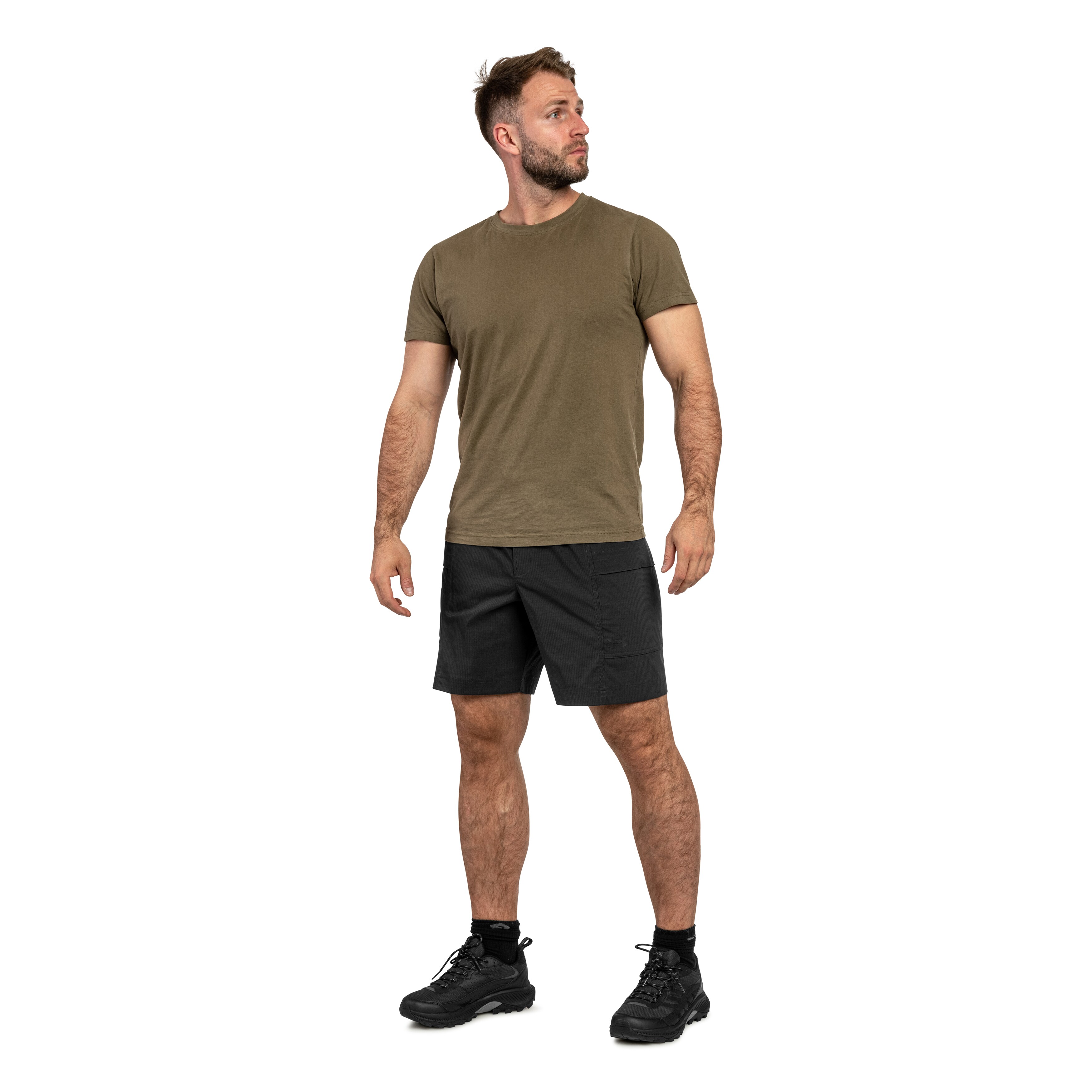 Under Armour Explor Hike Shorts - Anthracite/Black
