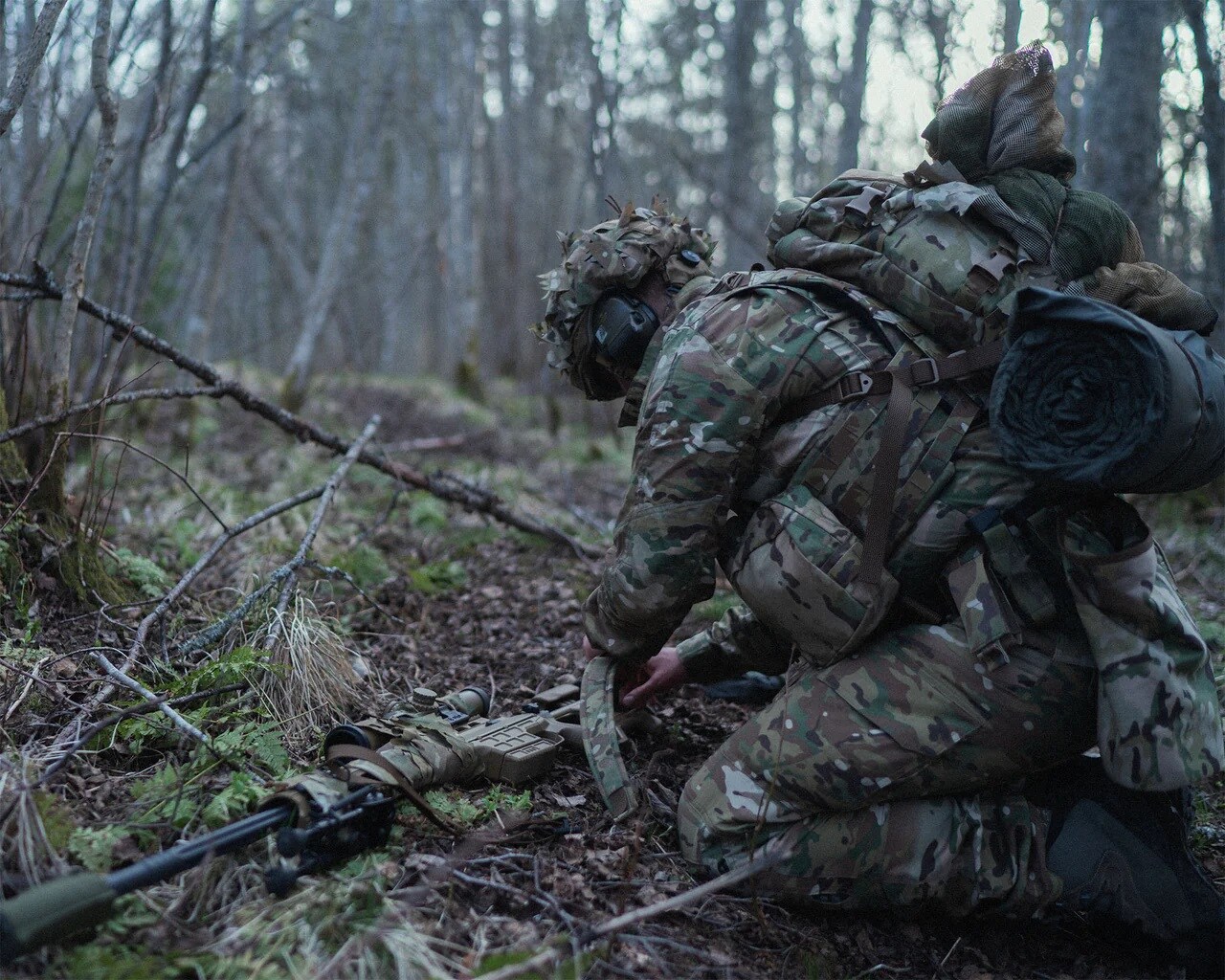 Savotta Zipped GP Pouch 3x3 Tasku - MultiCam