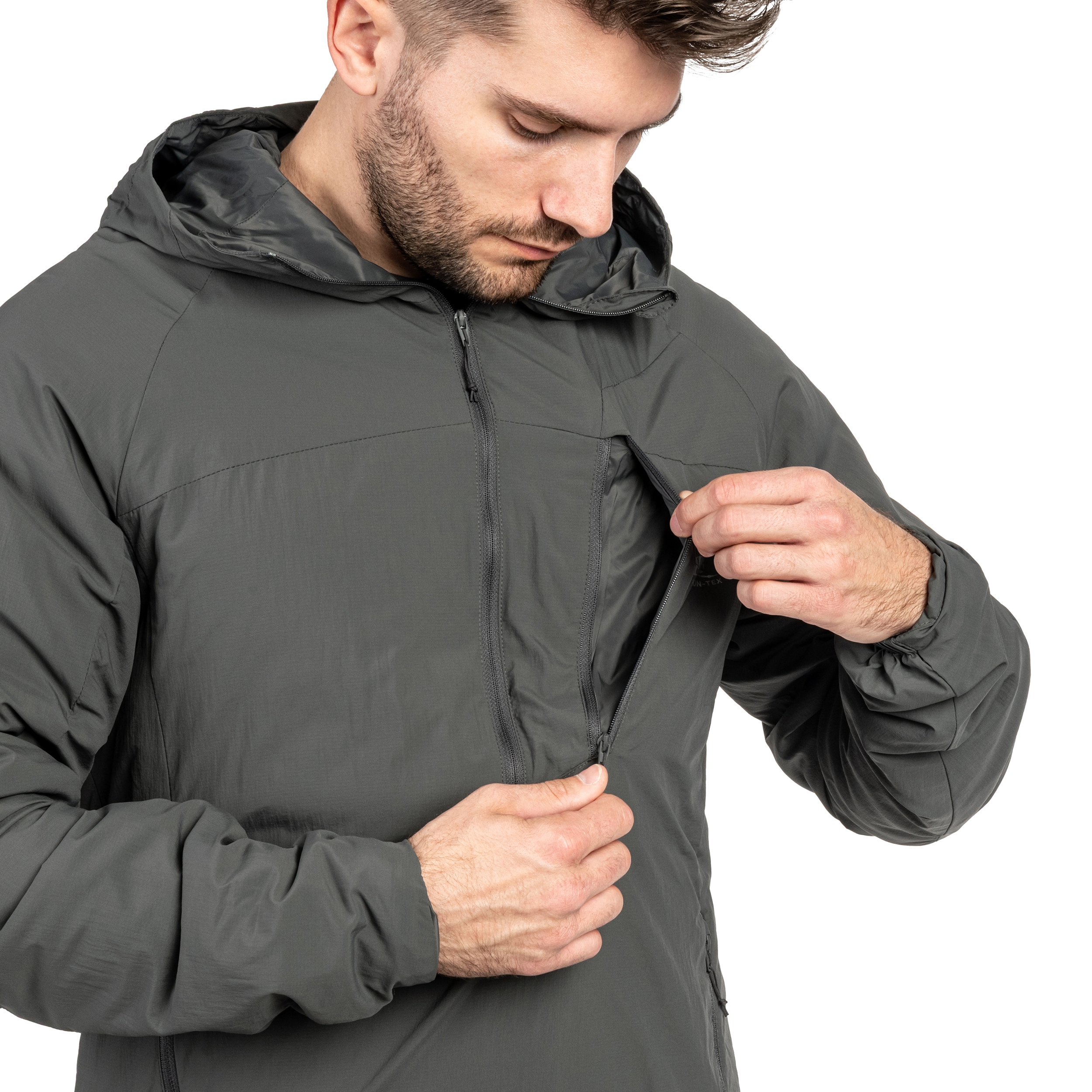 Helikon-Tex Wolfhound Hoodie Lite Takki - Shadow Grey
