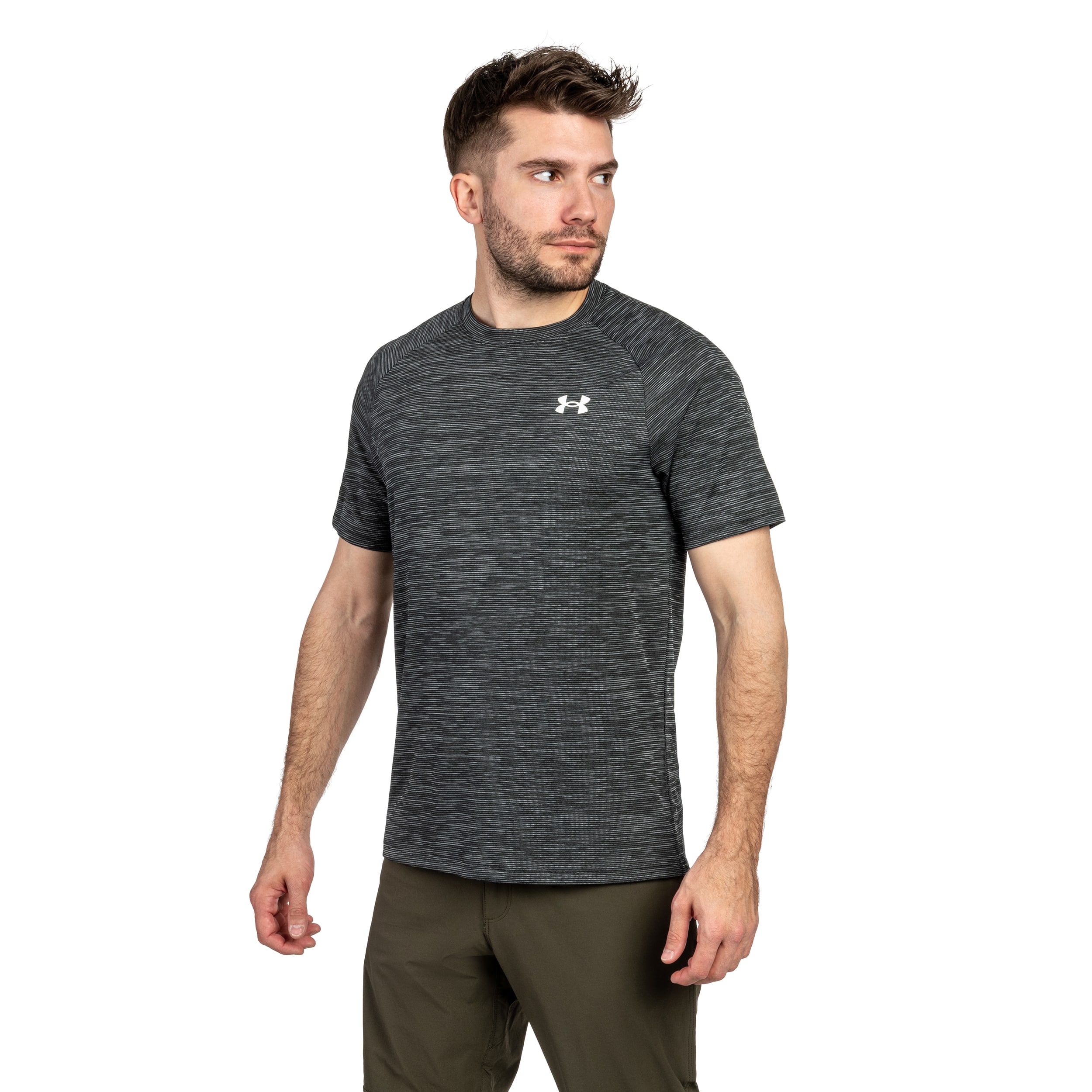 Under Armour UA Tech Textured T-paita - Black