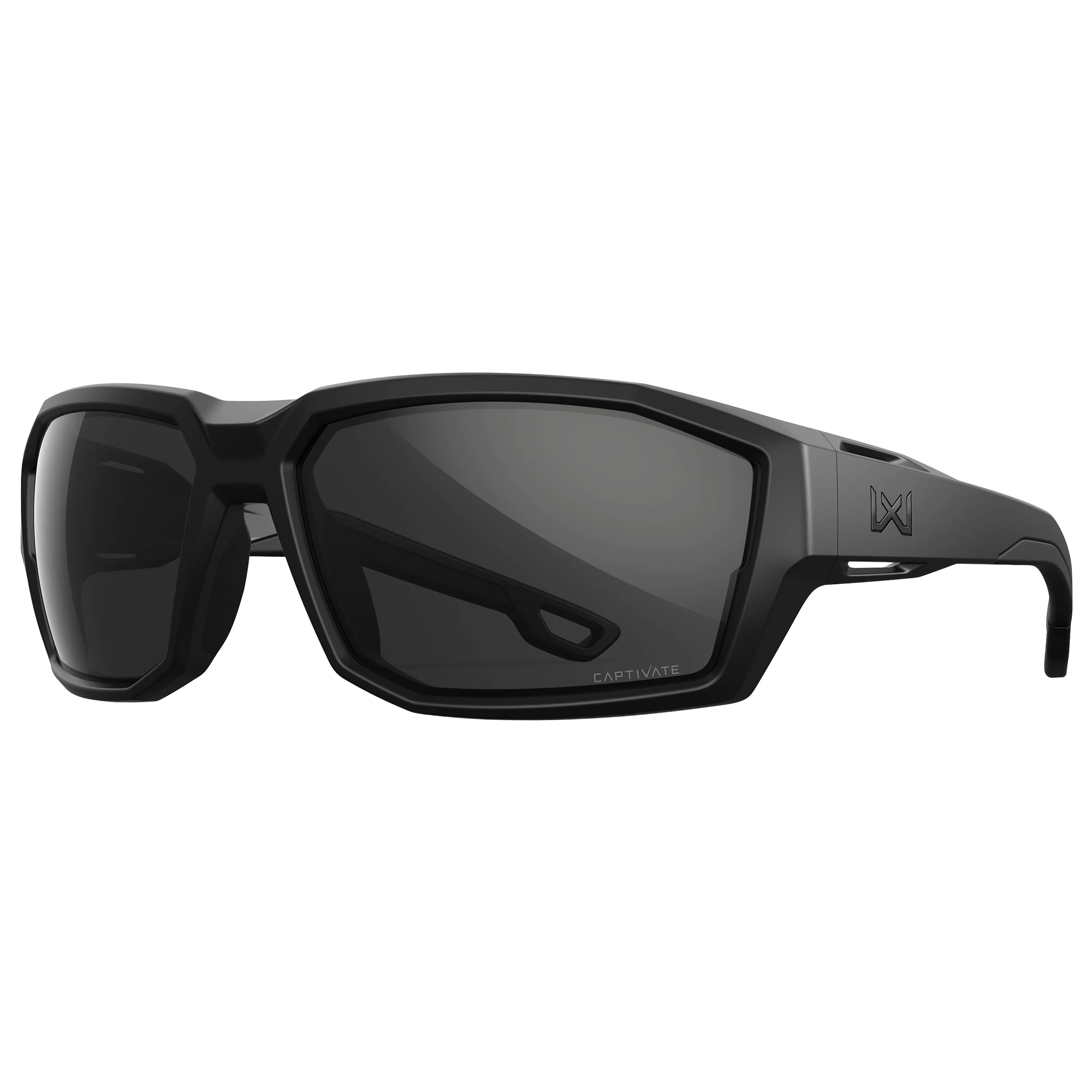Wiley X Alpine Taktiset Lasit - Captivate Grey Lenses/Matte Black