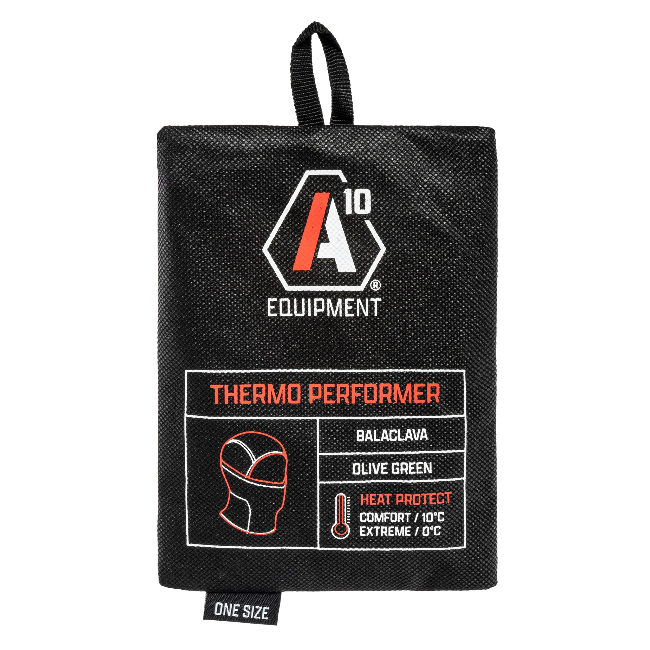 A10 Equipment Thermo Performer Balaclava - Olive Green