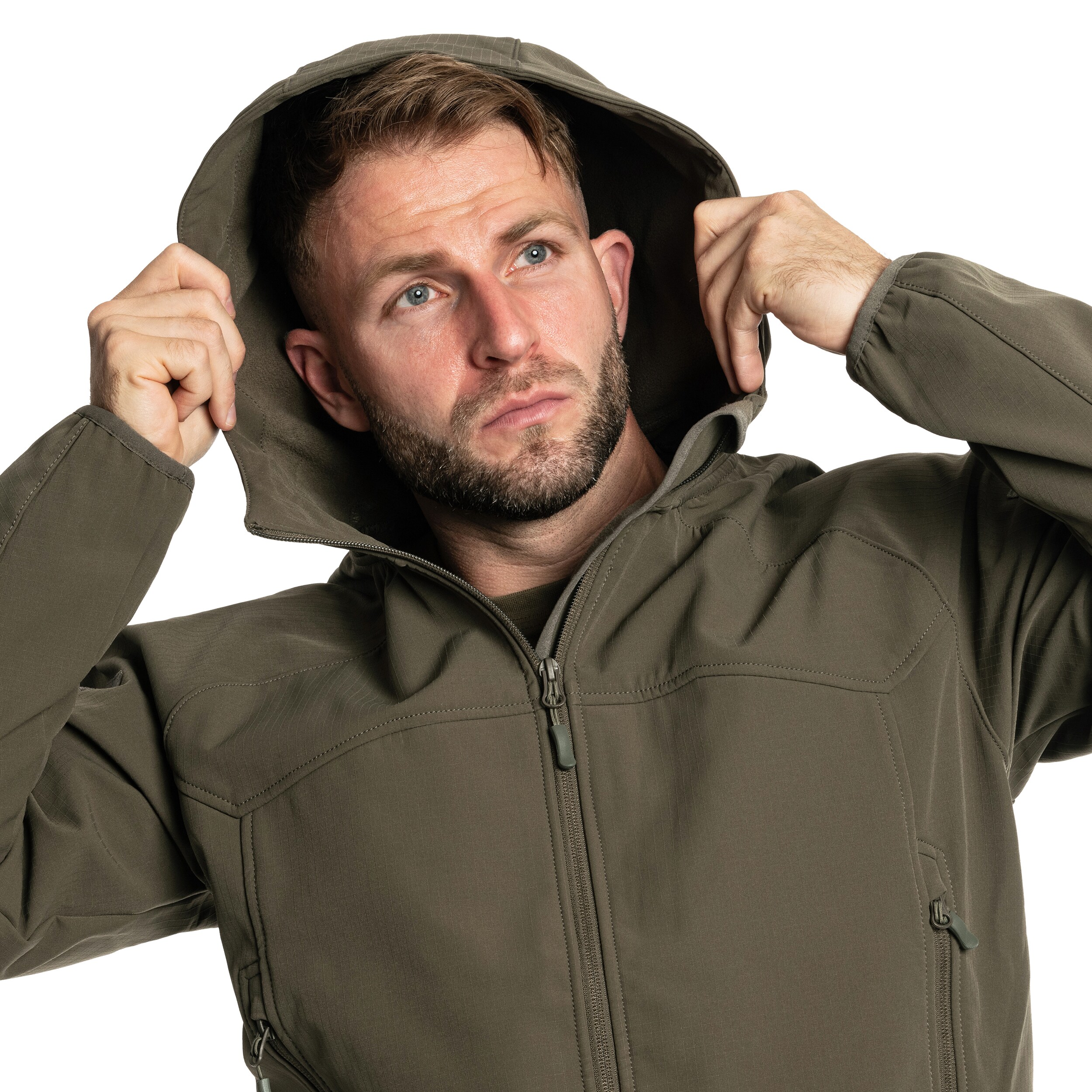 A10 Equipment Softshell Instructor Takki - Olive Green