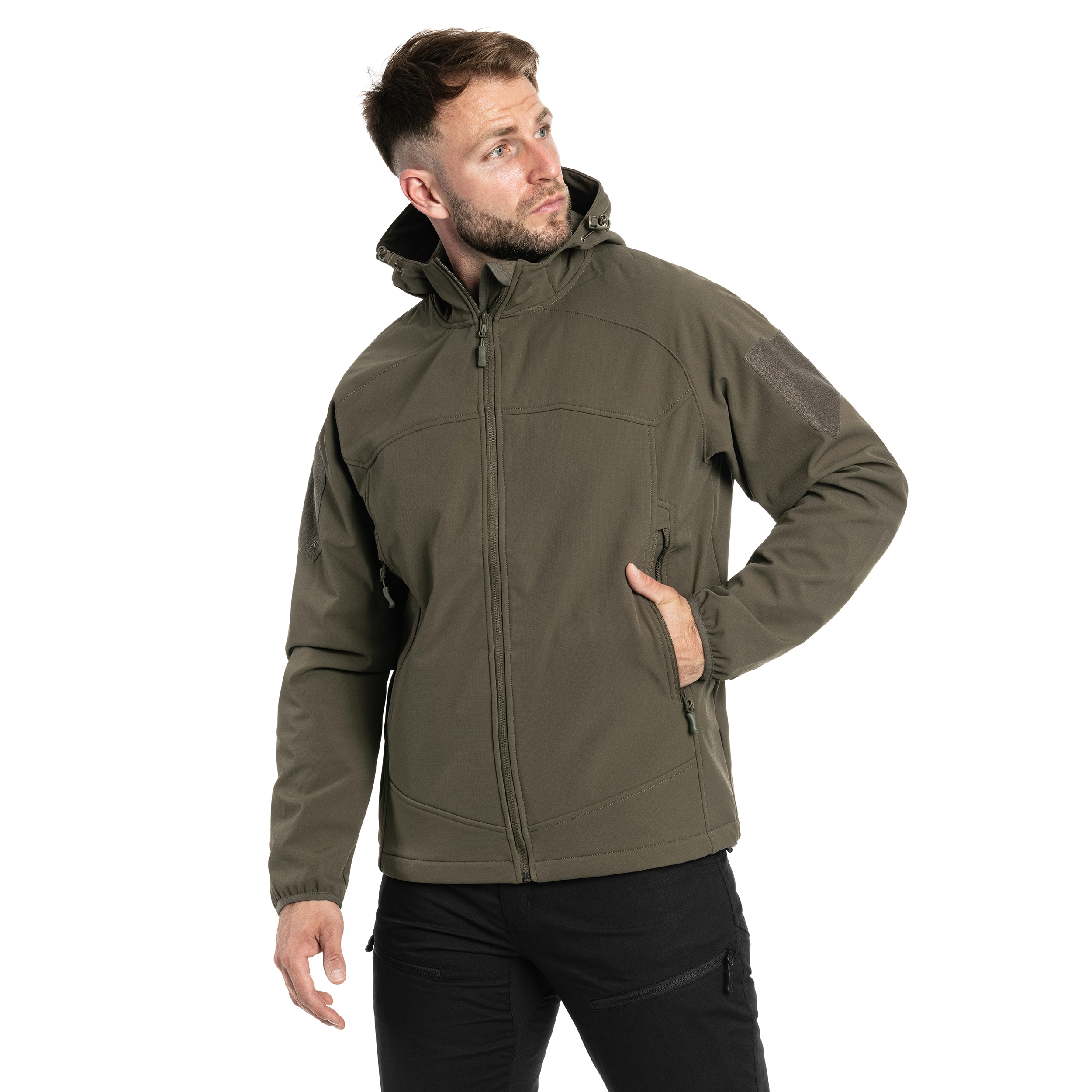 A10 Equipment Softshell Instructor Takki - Olive Green