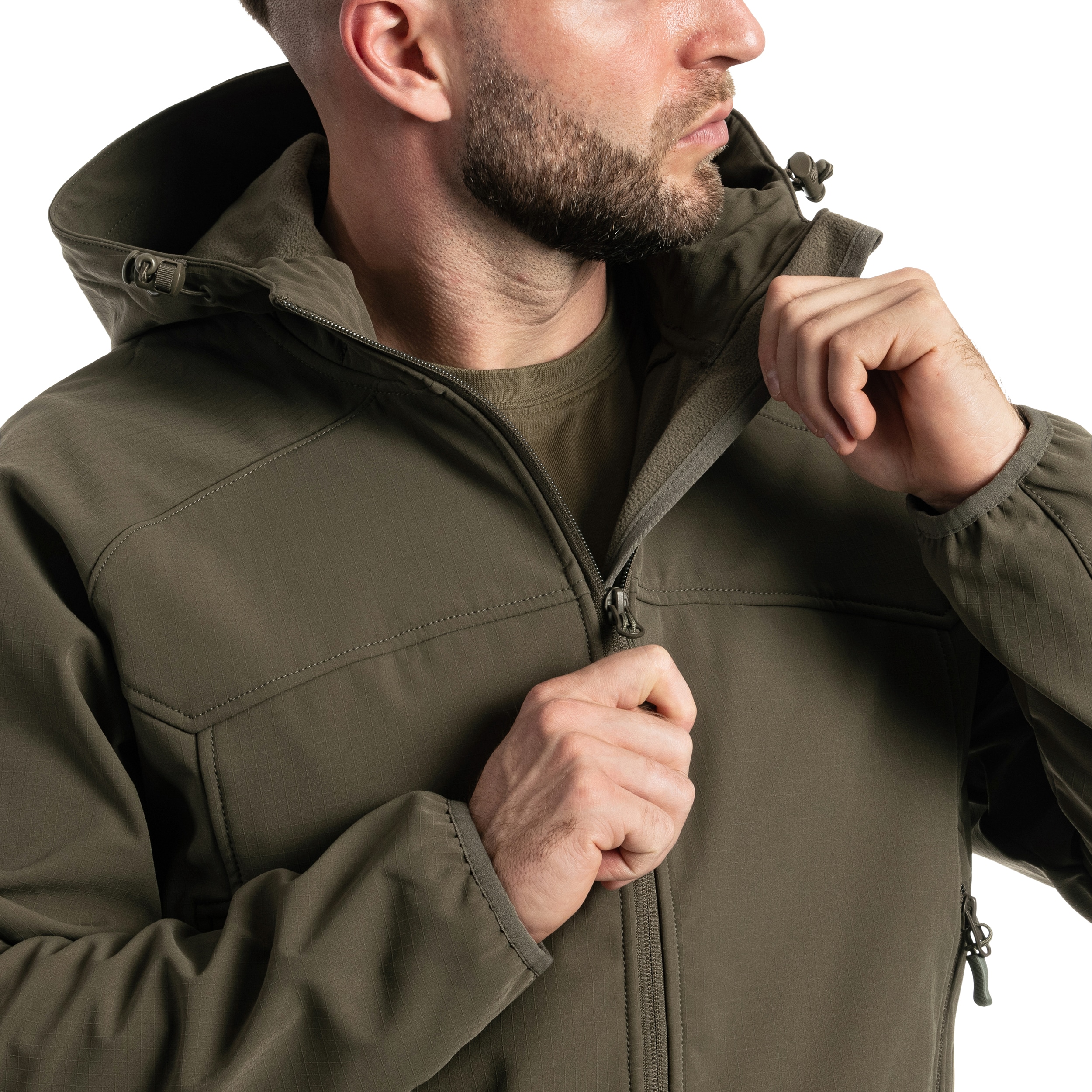 A10 Equipment Softshell Instructor Takki - Olive Green