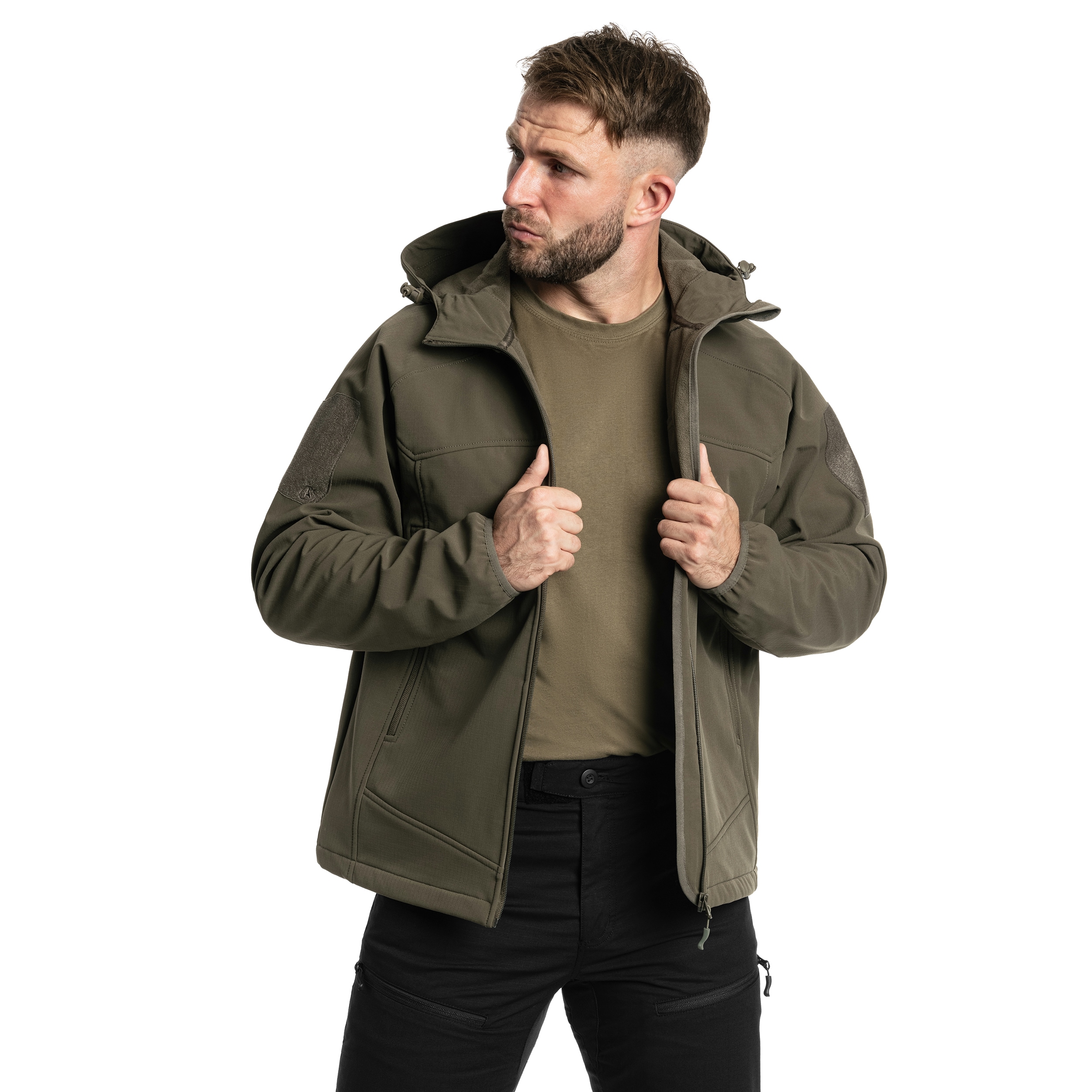 A10 Equipment Softshell Instructor Takki - Olive Green