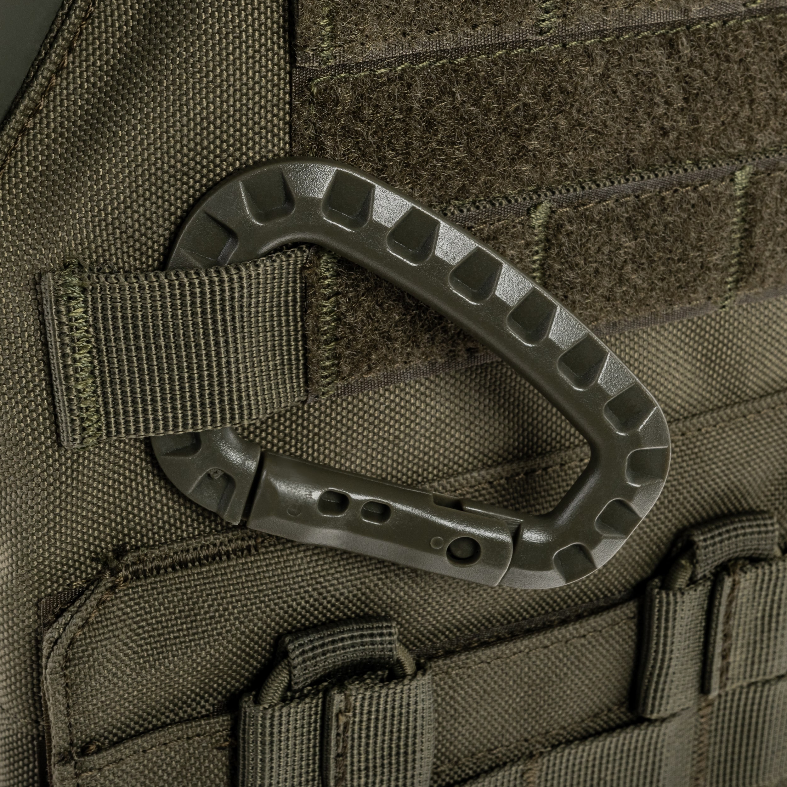Brytzky Tactical GripLock 2 Karabiini - 6 kpl - Olive