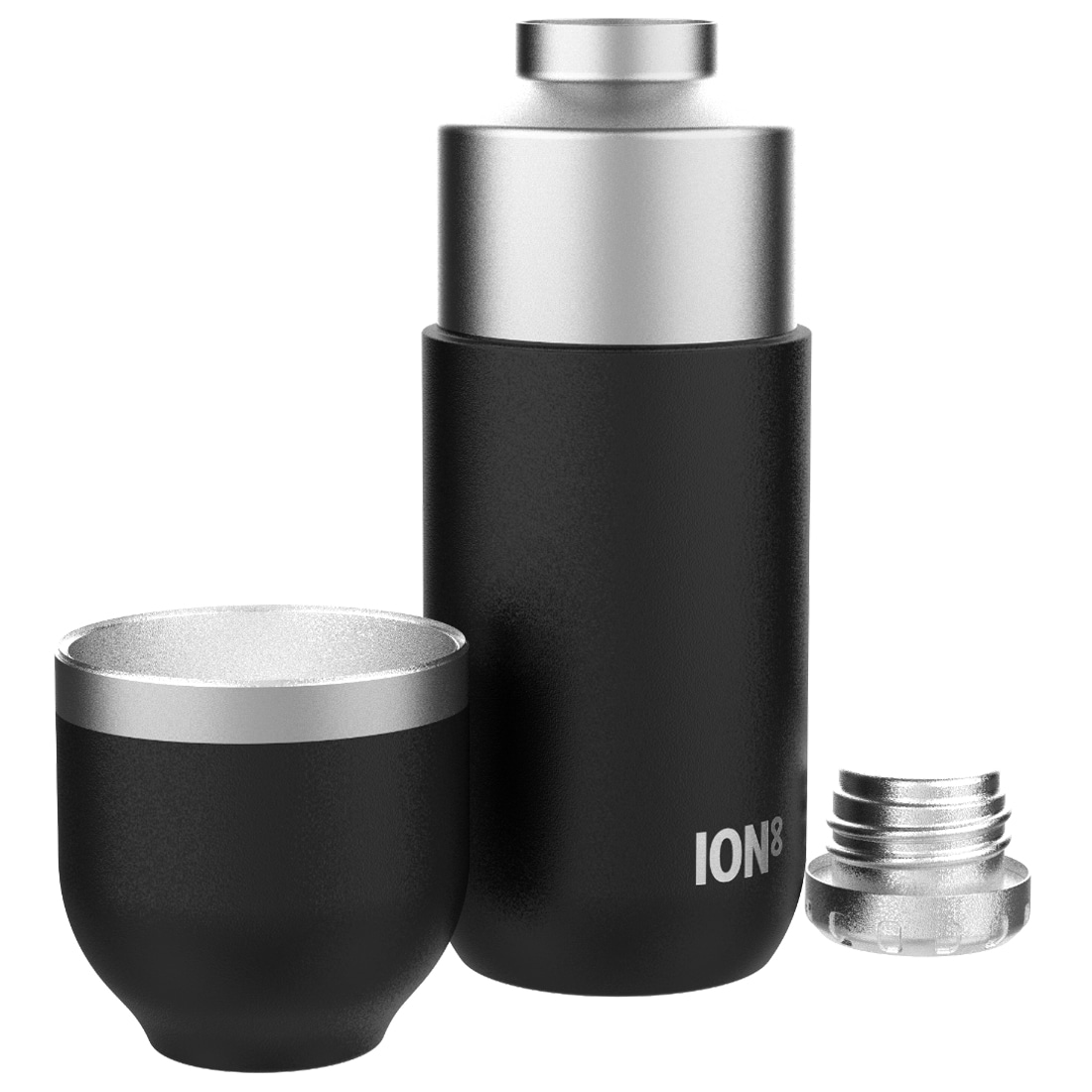 ION8 Travel Flask Termospullo 700 ml - Black