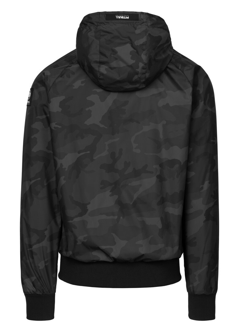 Pitbull Athletic Logo II Hooded Takki - Black Camo
