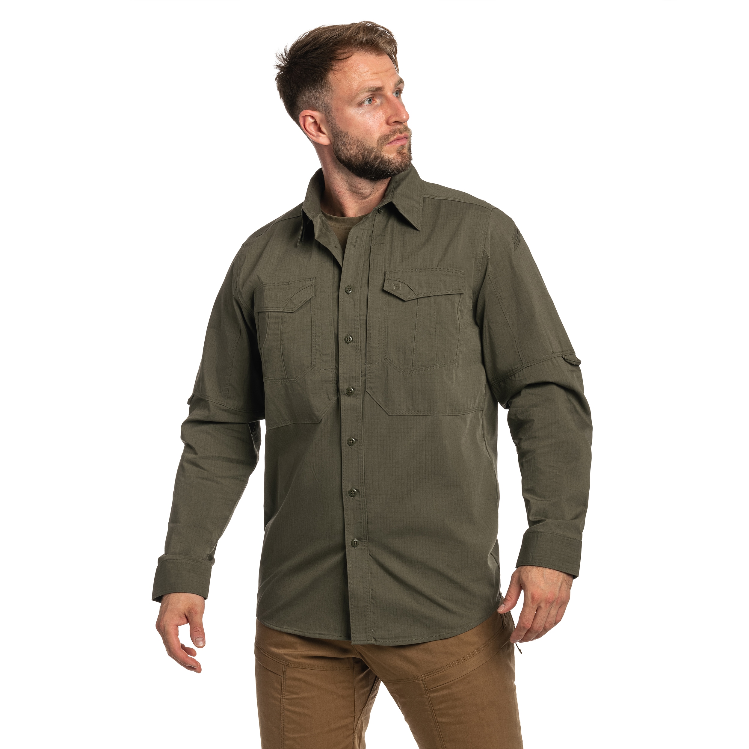 5.11 Stryke Long Sleeve Shirt paita - Ranger Green