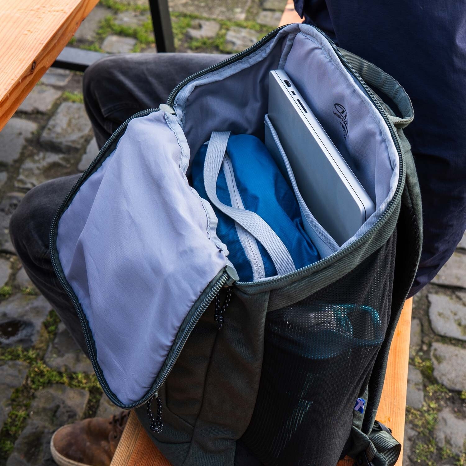 Highlander Outdoor Trego 34 l Reppu - Winter Moss
