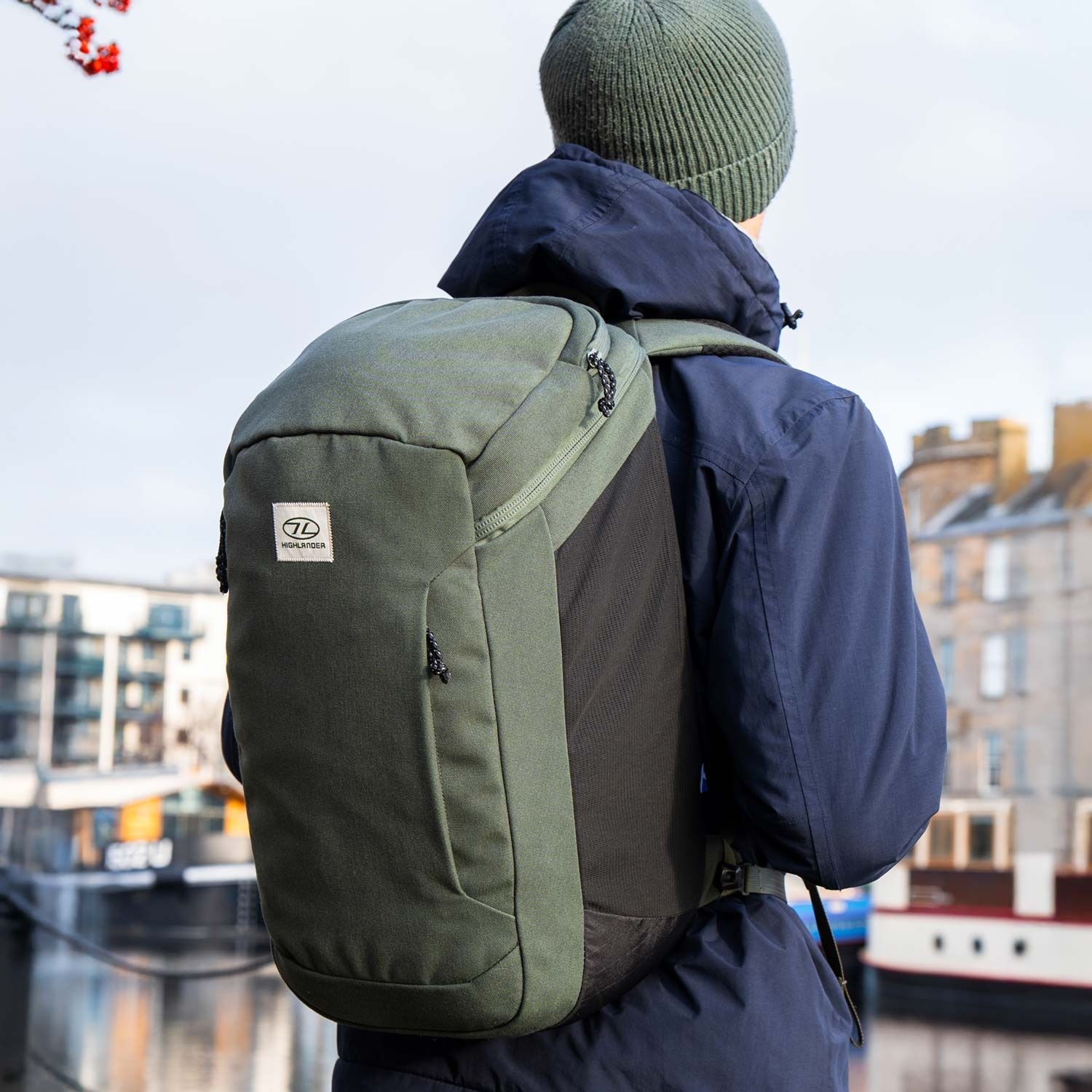 Highlander Outdoor Trego 34 l Reppu - Winter Moss