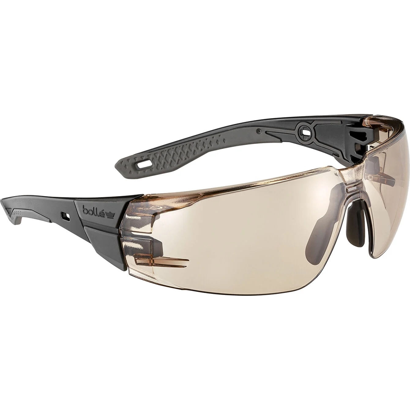 Bolle Rush+ 2.0 Small taktiset suojalasit - Grey/Copper