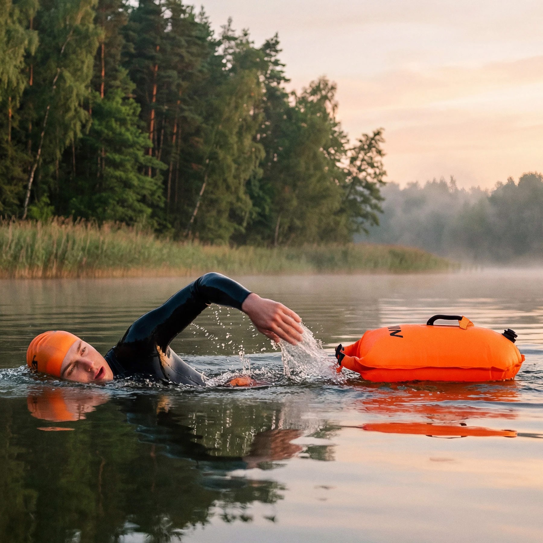 Nils Camp NC1772 3-in-1 Vesitiivis Pussi 28 l - Oranssi