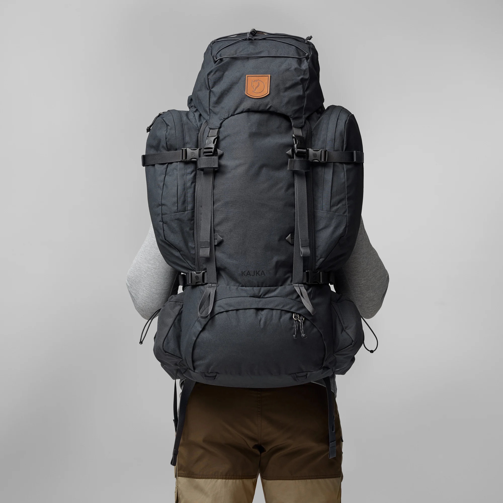 Fjallraven Kajka 85 l Reppu - Coal Black