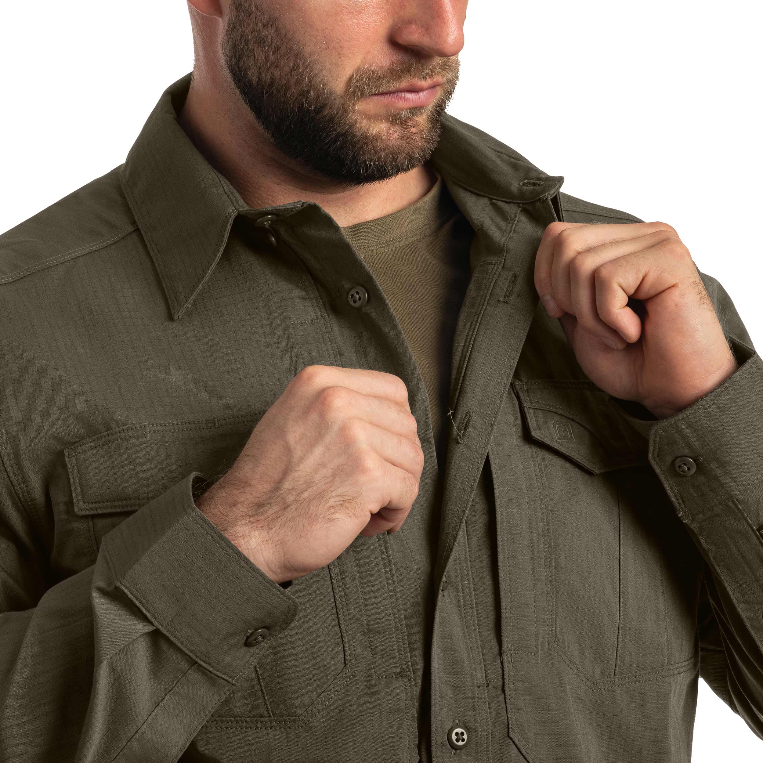 5.11 Stryke Long Sleeve Shirt paita - Tundra
