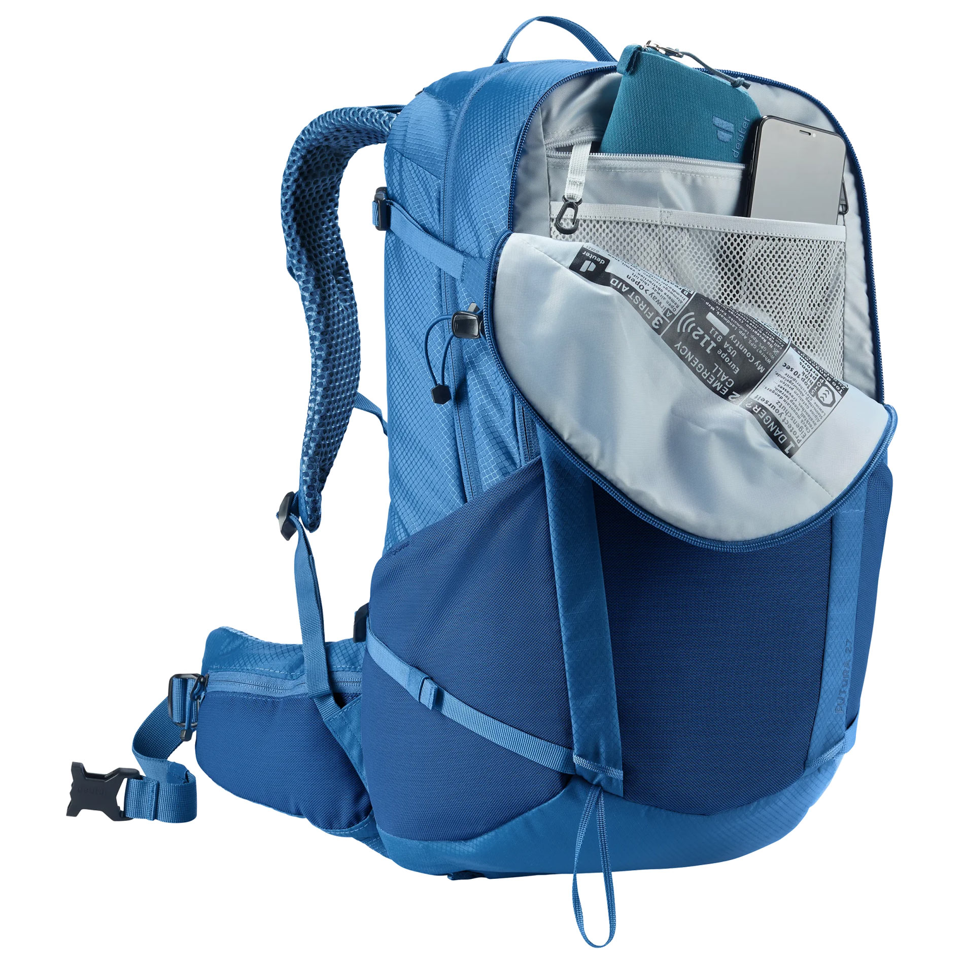 Deuter Futura vaellusreppu 27 l - Bightblue/Baltic