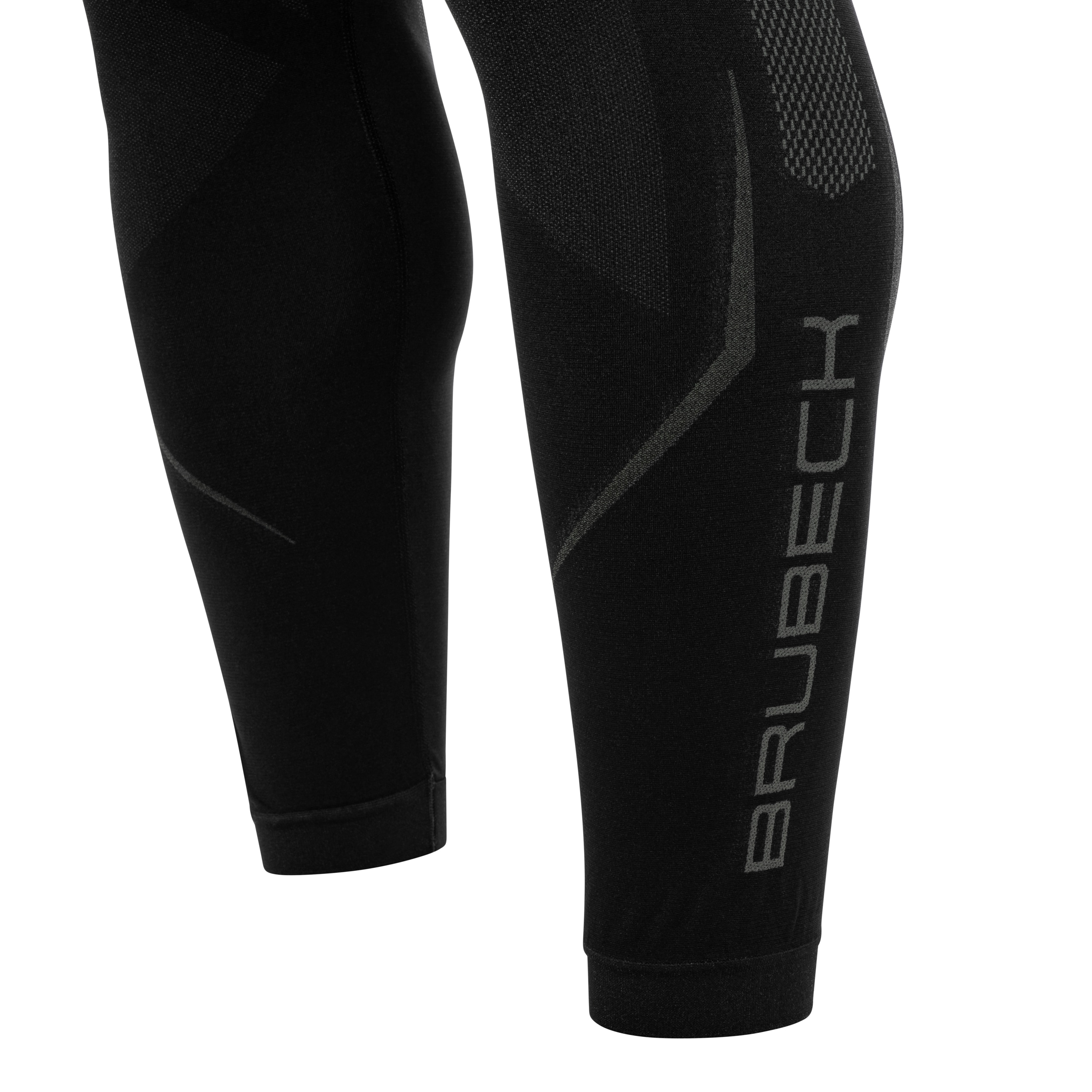 Brubeck Dry V2 miesten lämpöleggingsit - Musta/Grafiitti