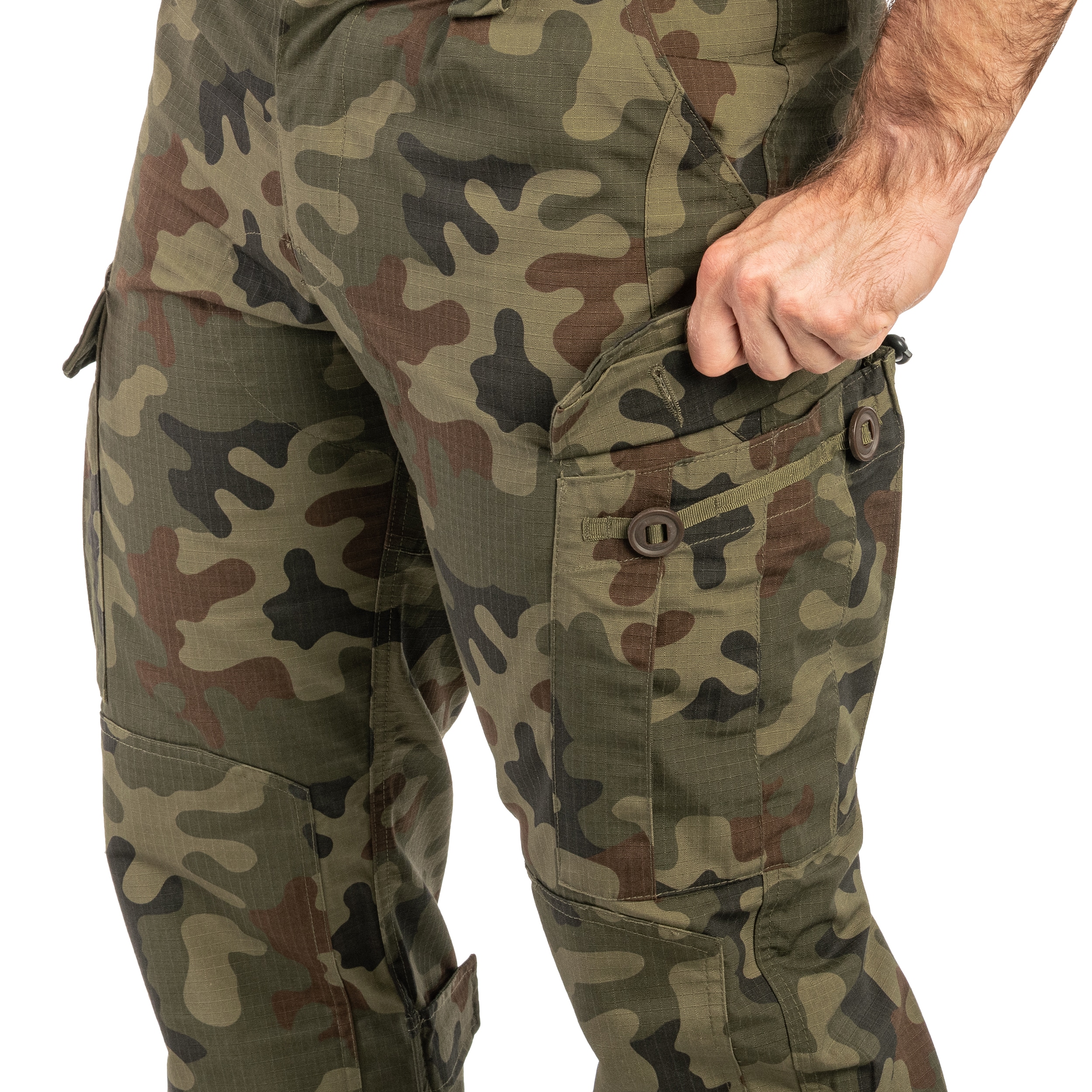 MaxPro-Tech WZ 2019 Rip-Stop virkahousut - wz.93 Pantera PL Woodland