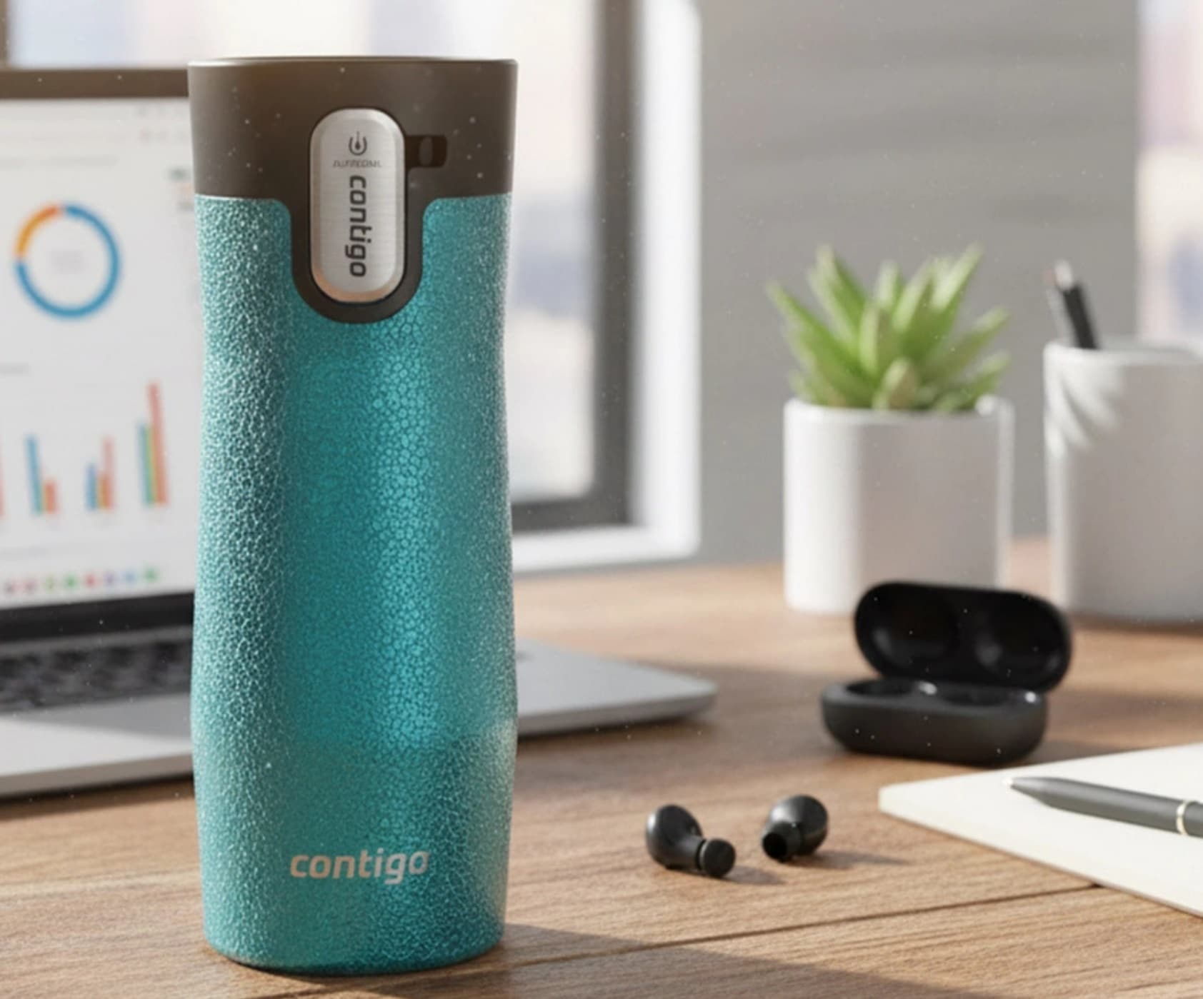 Contigo West Loop 3.0 termosmuki 470 ml - Crystal Juniper Emea