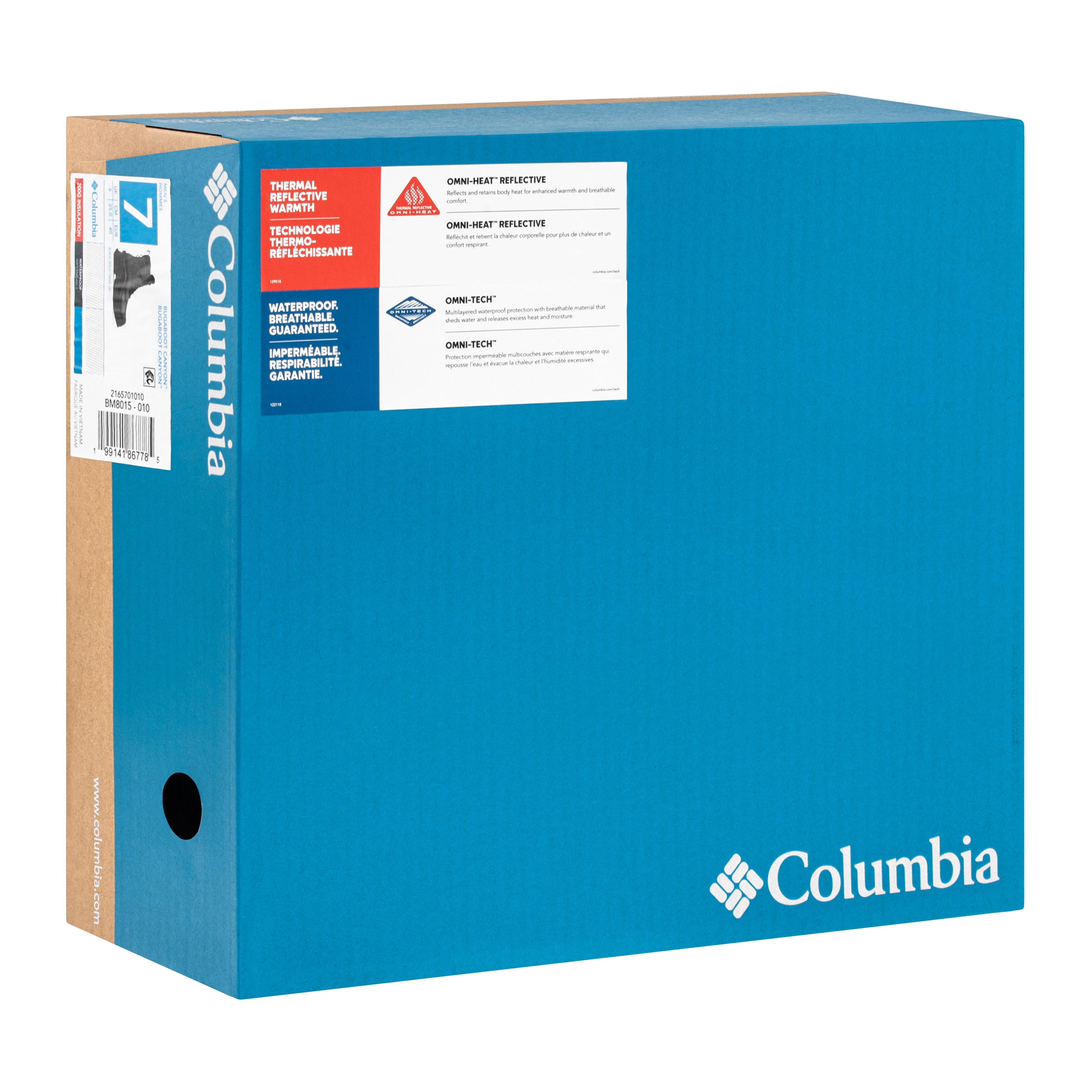 Columbia Bugaboot Canyon talvisaappaat - Black/Gold