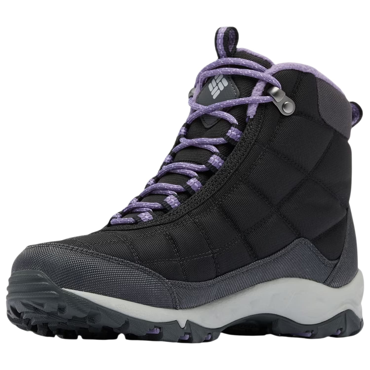 Columbia Firecamp naisten kengät - Black/Plum Purple