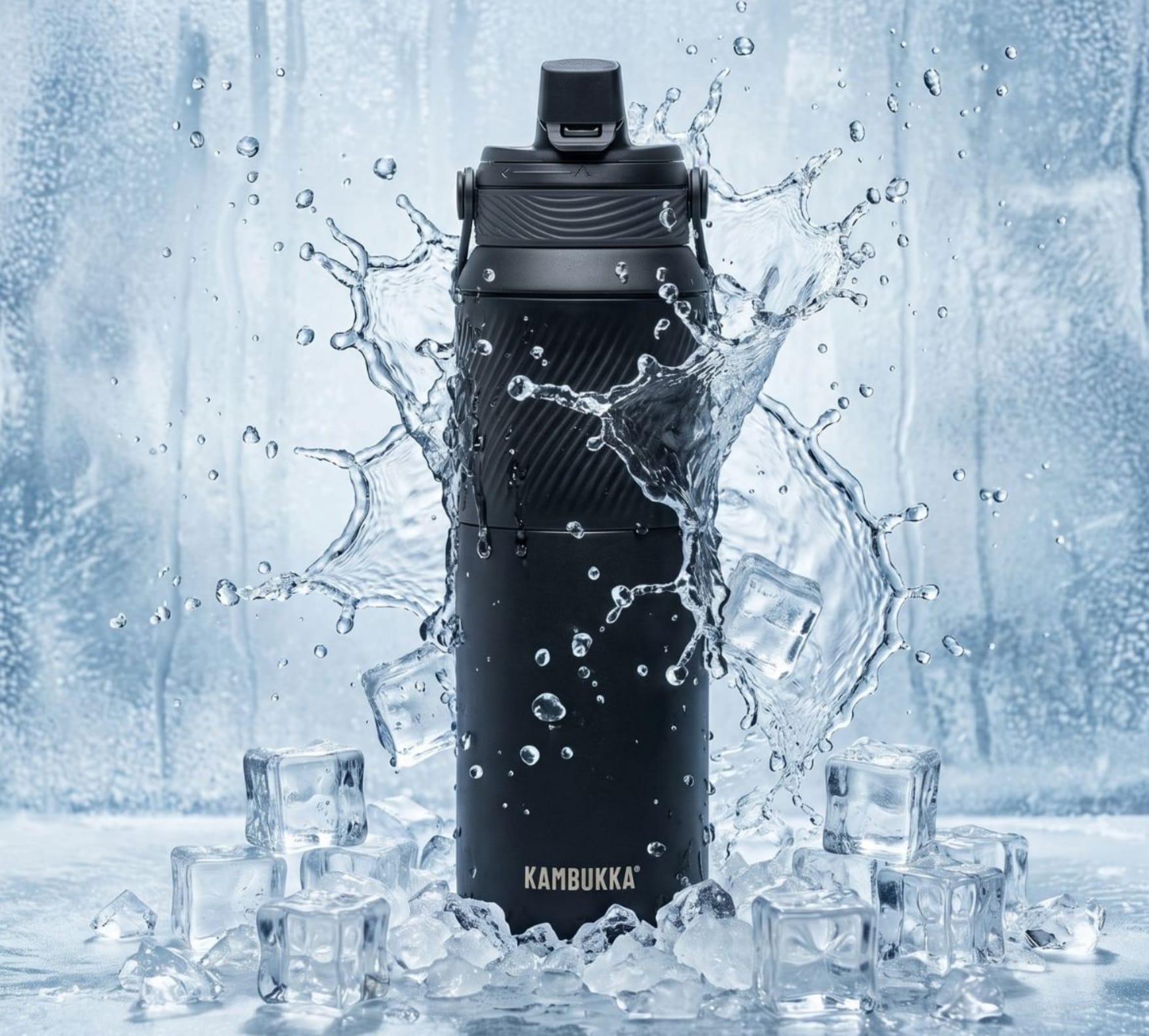 Kambukka Dupla Insulated lämpöpullo 1 l - Black Raven