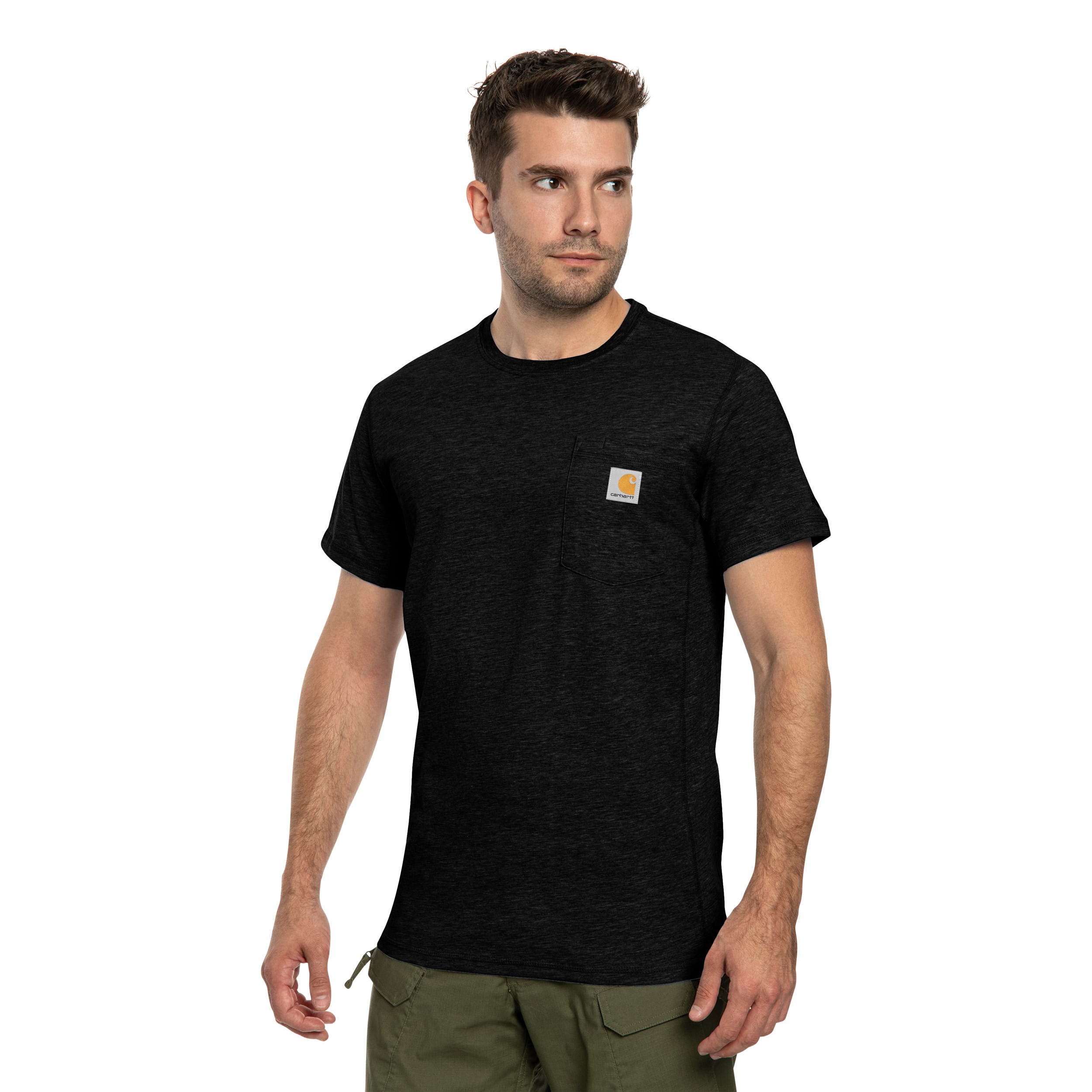Carhartt Force Relaxed Pocket T-paita - Black