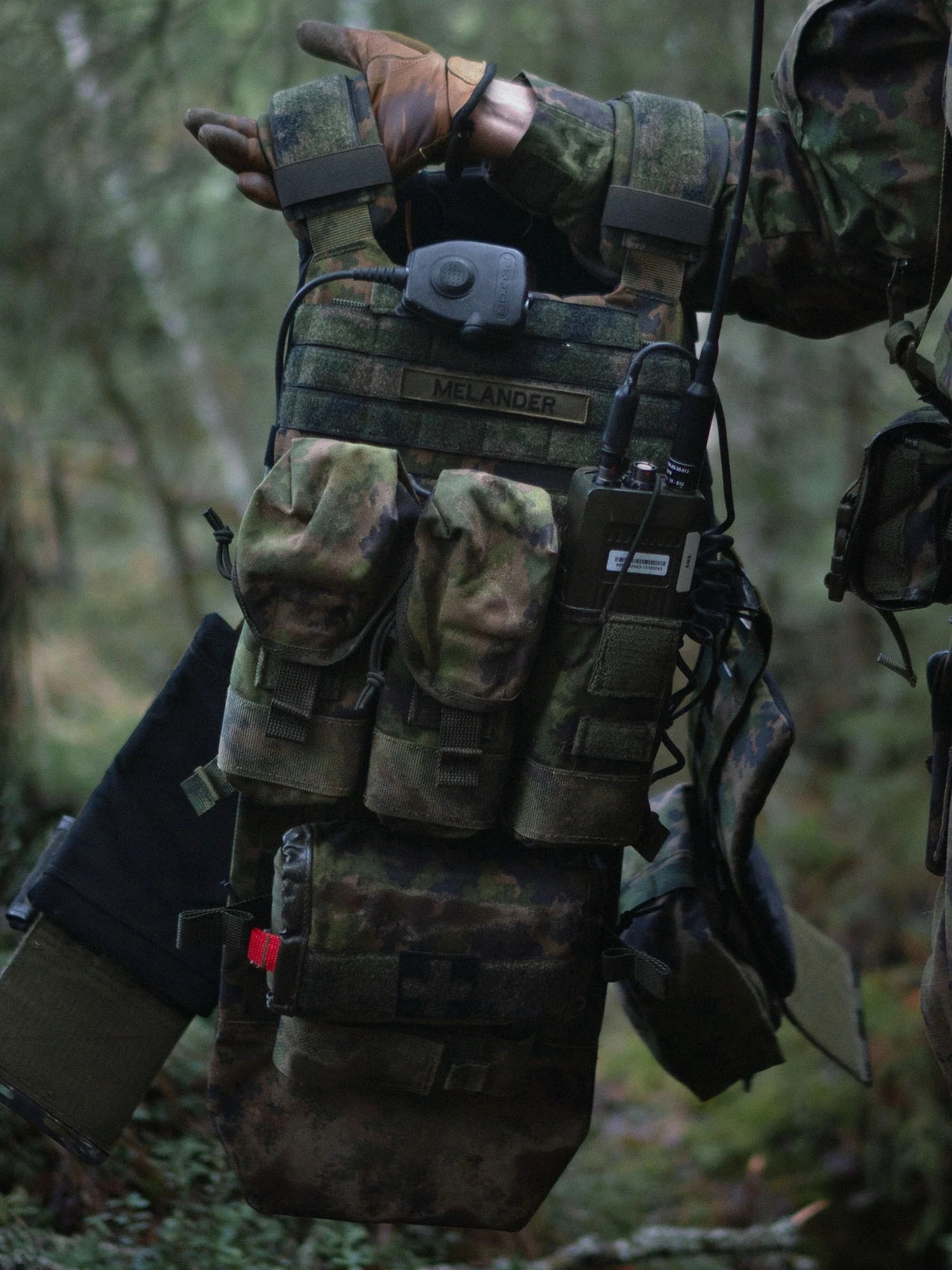 Savotta Varjelus 3x2 AR15-AK Placard lipaspaneeli - M05 Finnish Woodland Camo