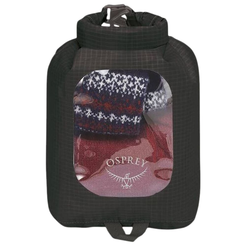Vedenpitävä pussi Osprey Ultralight 3 l Dry Bag with window - Black