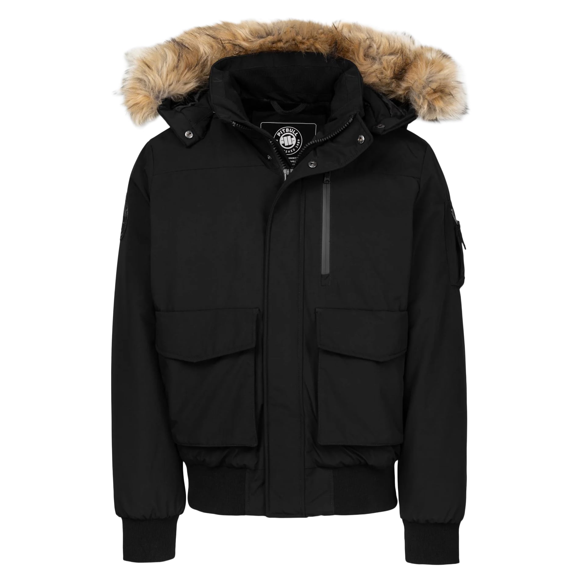 Pitbull Firethorn II Hooded takki - Black