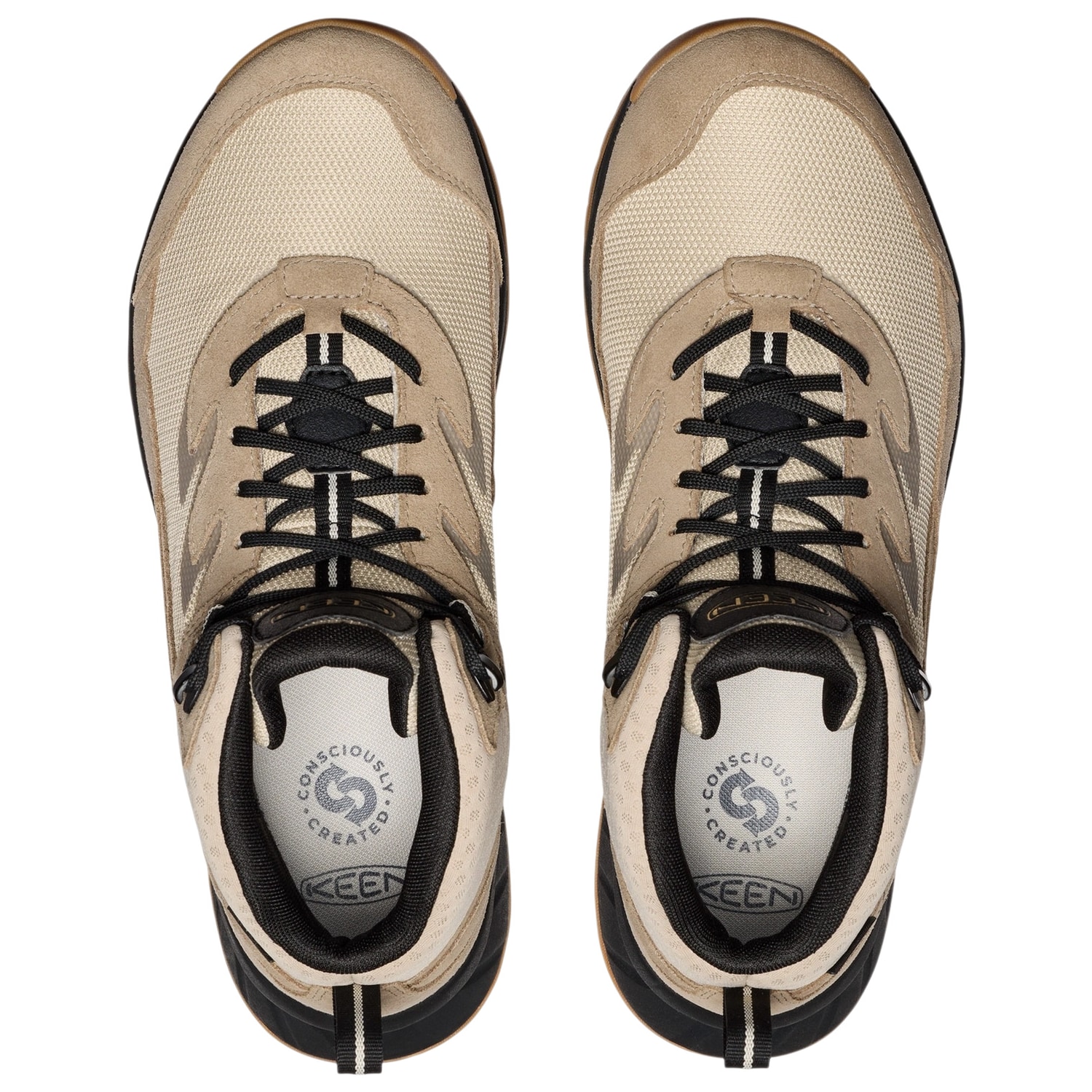 Keen Hightrail MID WP kengät - Brindle/Oak Buff