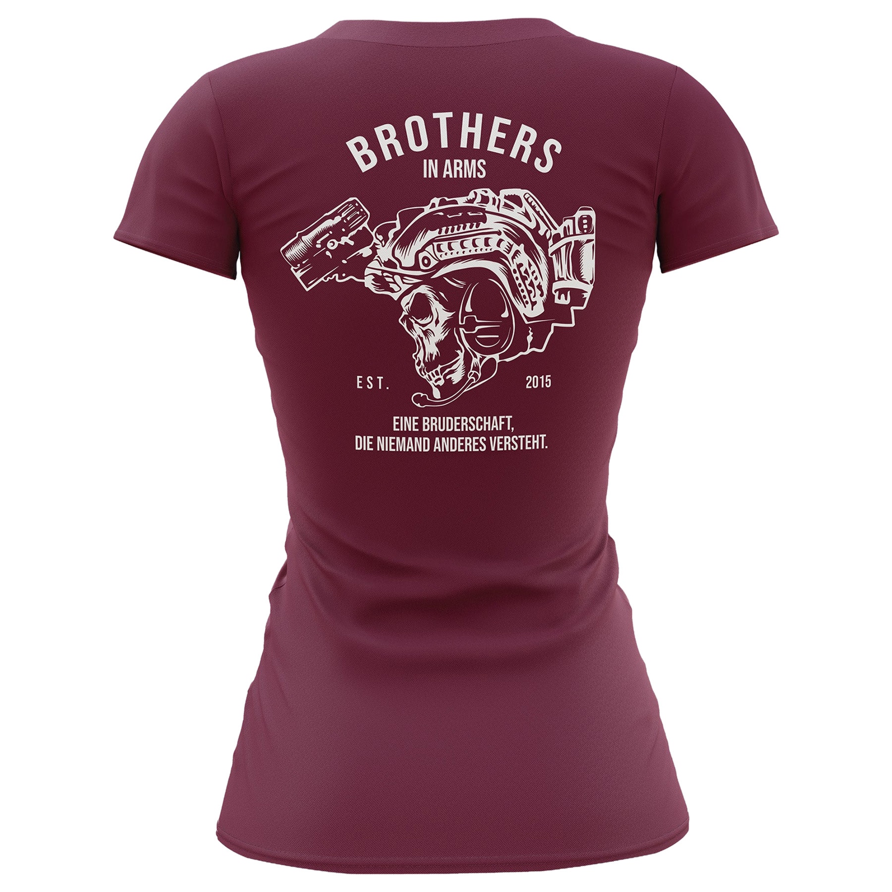 Brothers In Arms Team naisten T-paita - Bordeaux