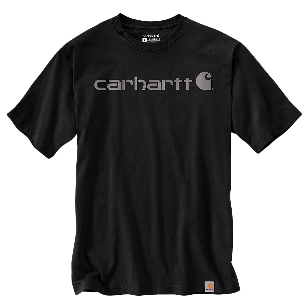 Carhartt Dearborn Relaxed Logo T-paita - Black