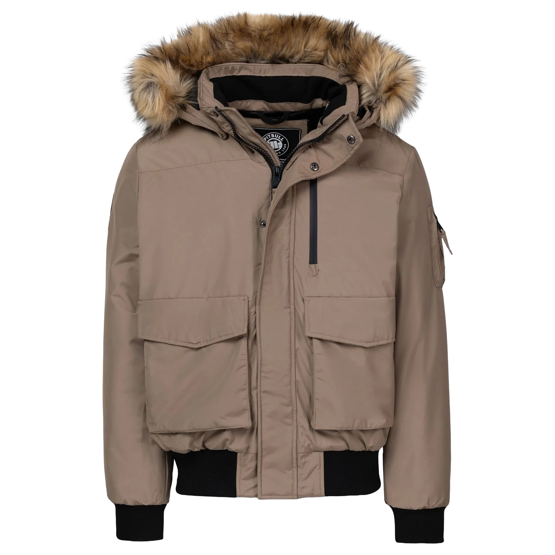 Pitbull Firethorn II Hooded takki - Sand