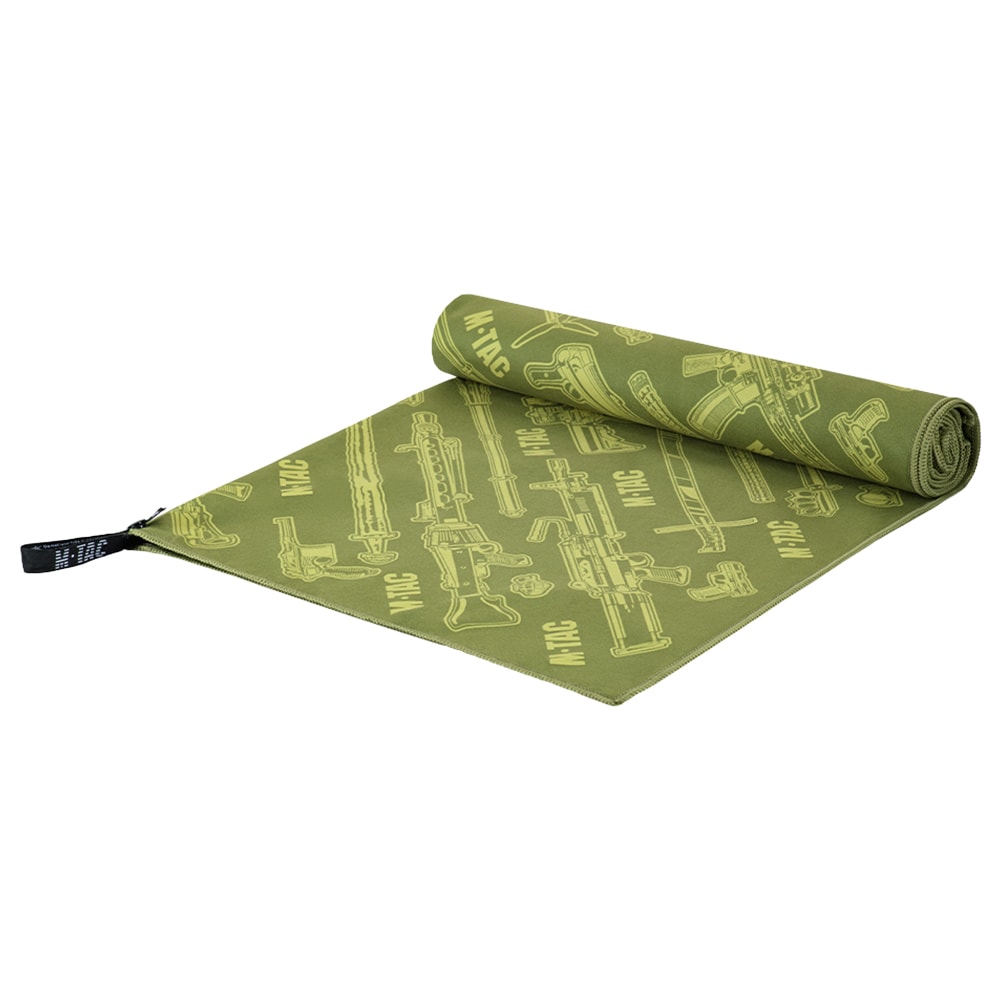 M-Tac Weapon nopeasti kuivuva pyyhe 80x40 cm - Green