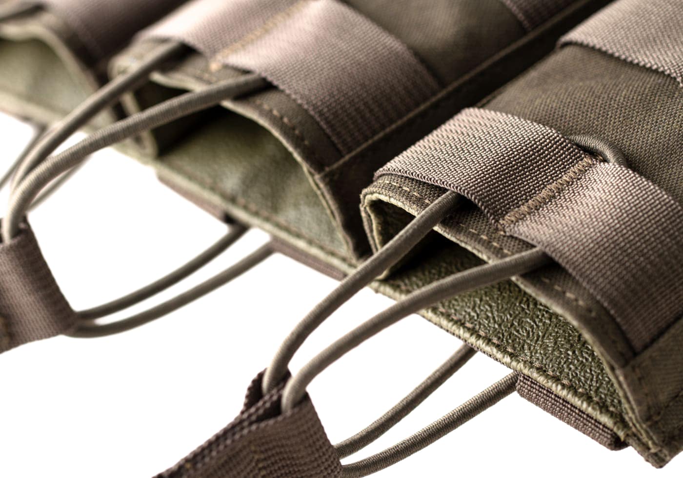 Clawgear 5,56 mm Open Triple Mag Pouch Core kolminkertainen lipastasku kiväärin lippaille - RAL 7013