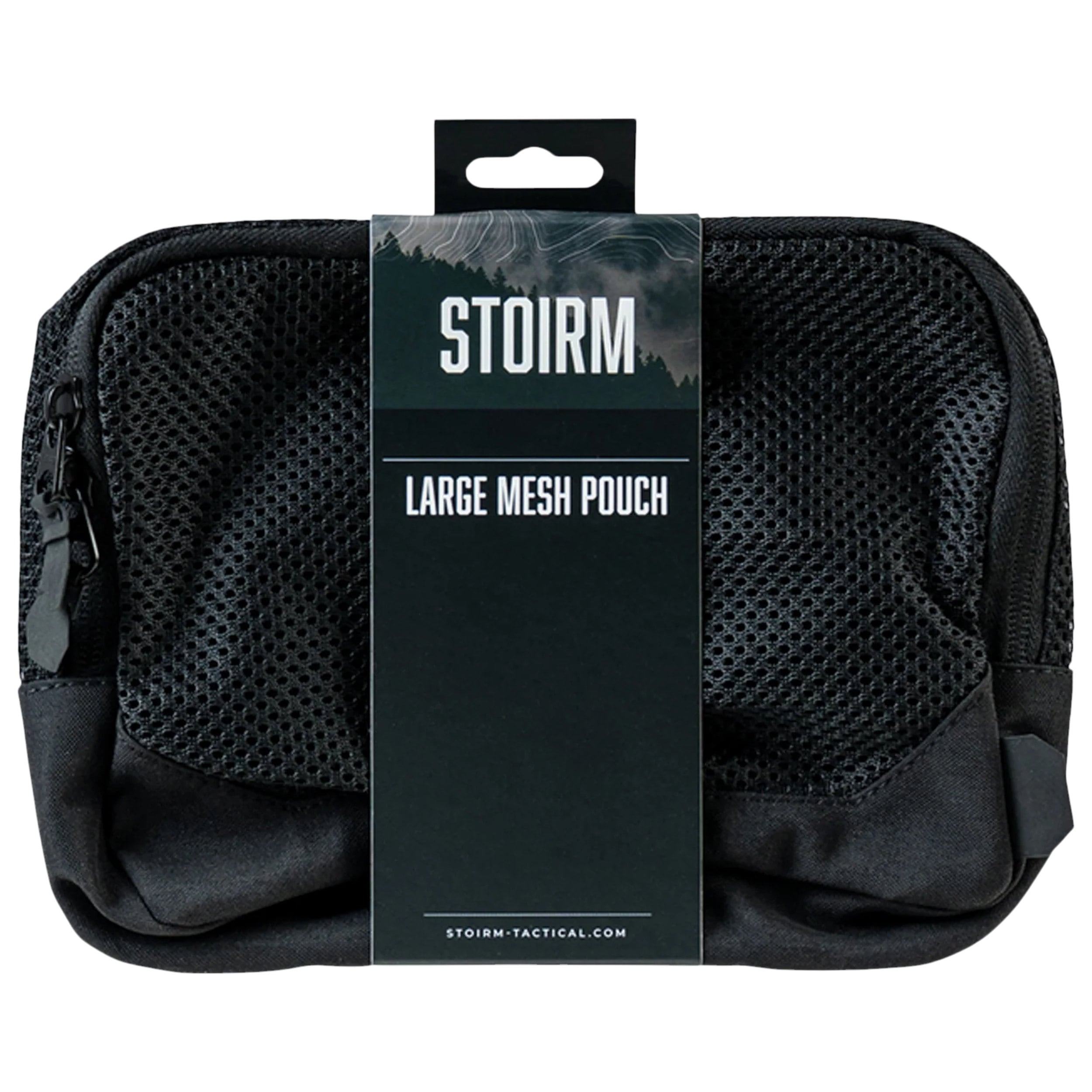 Stoirm Large Mesh Pouch Tasku - Black