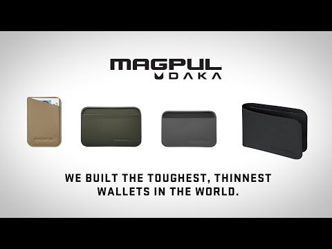 Magpul Daka Bifold Wallet lompakko - Black