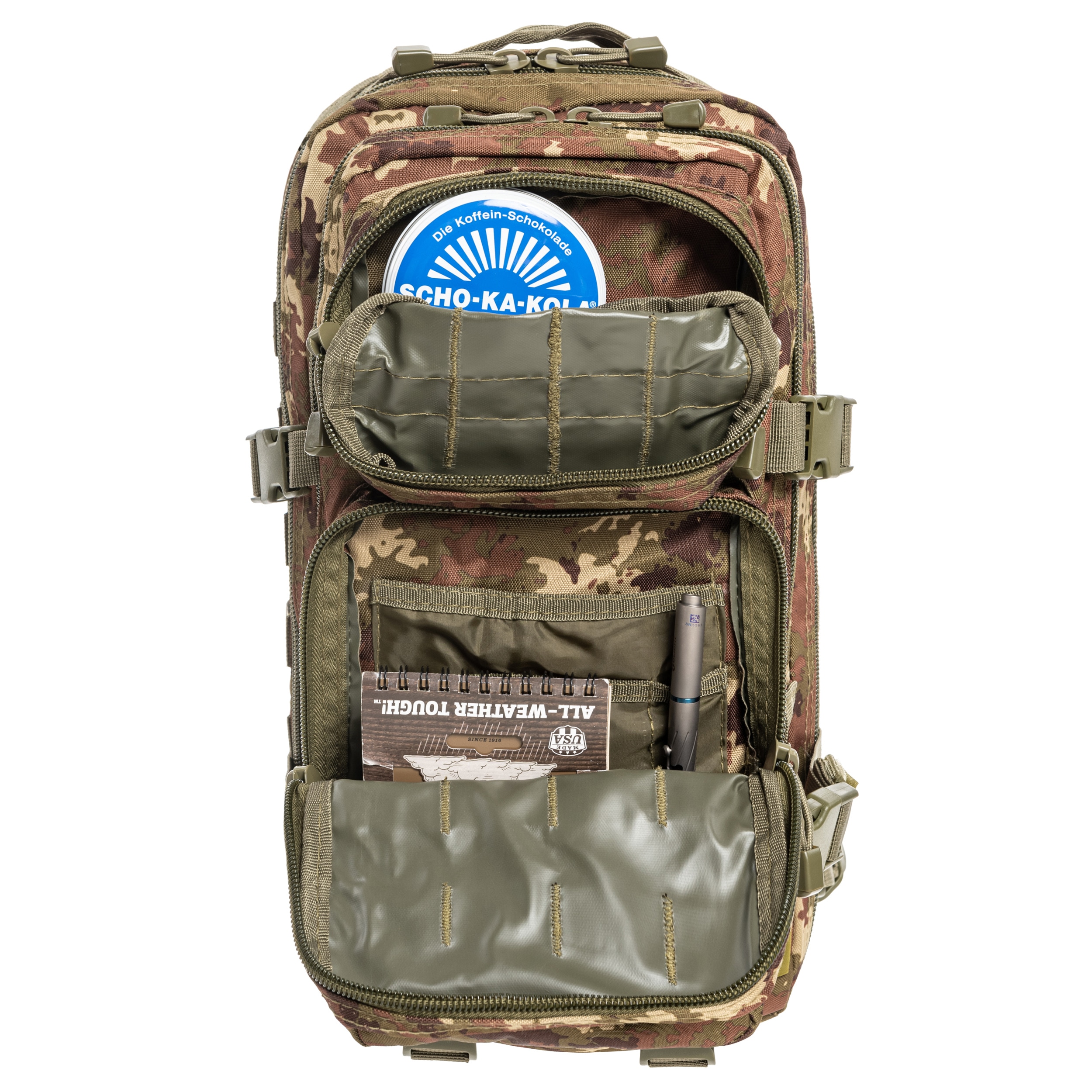 Mil-Tec Assault Pack Small Reppu 20 l - Vegetato