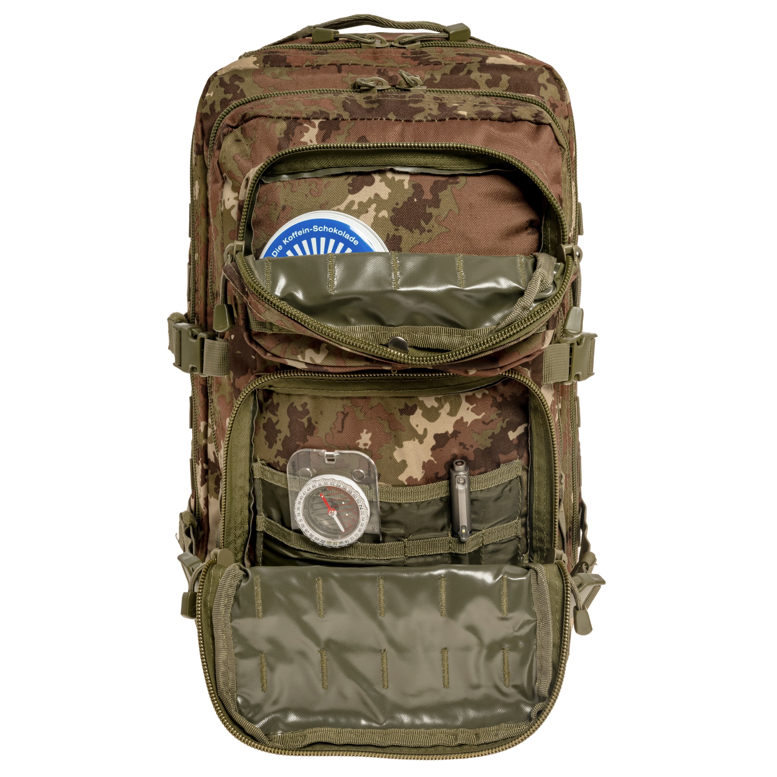 Mil-Tec Assault Pack Large 36 l Reppu - Vegetato
